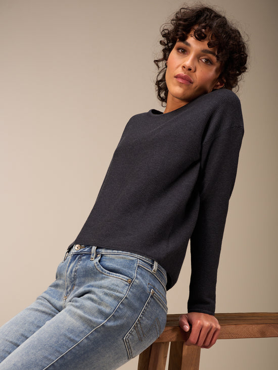 Round-neck sweater