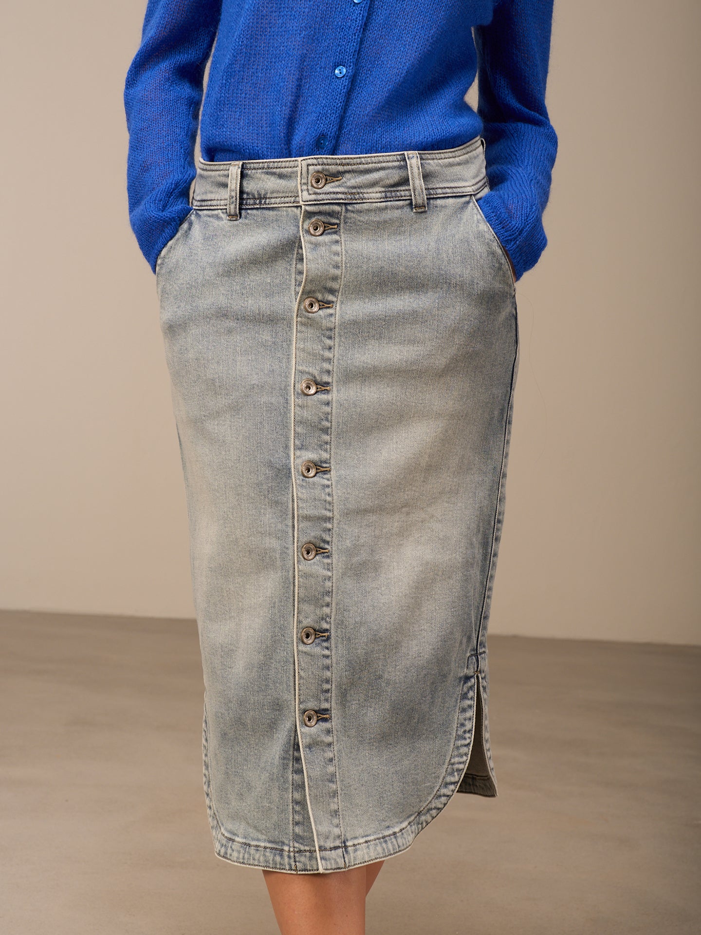 Denim skirt