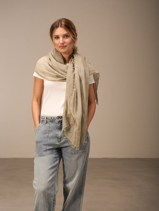 Cotton scarf
