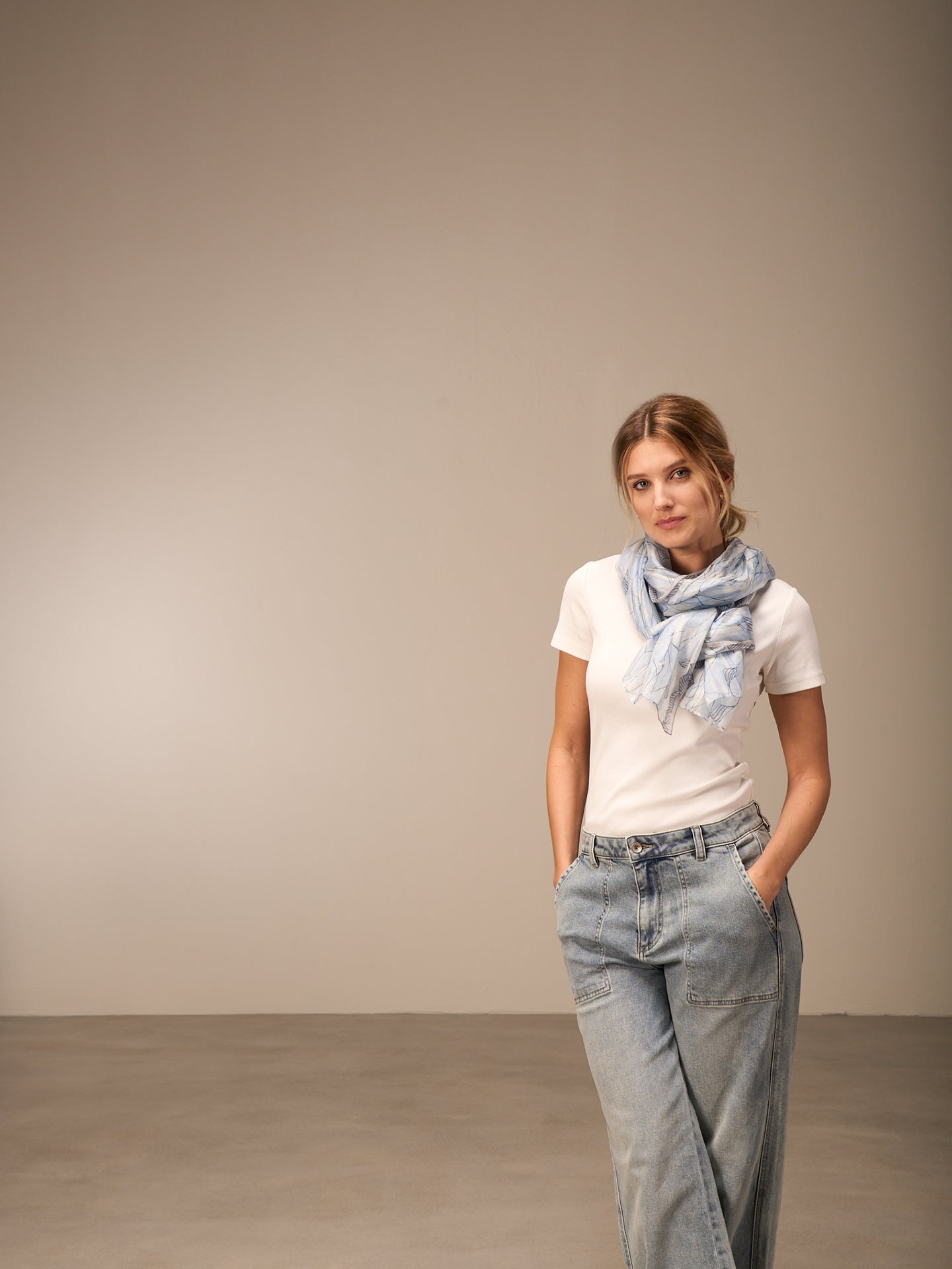 Silk scarf