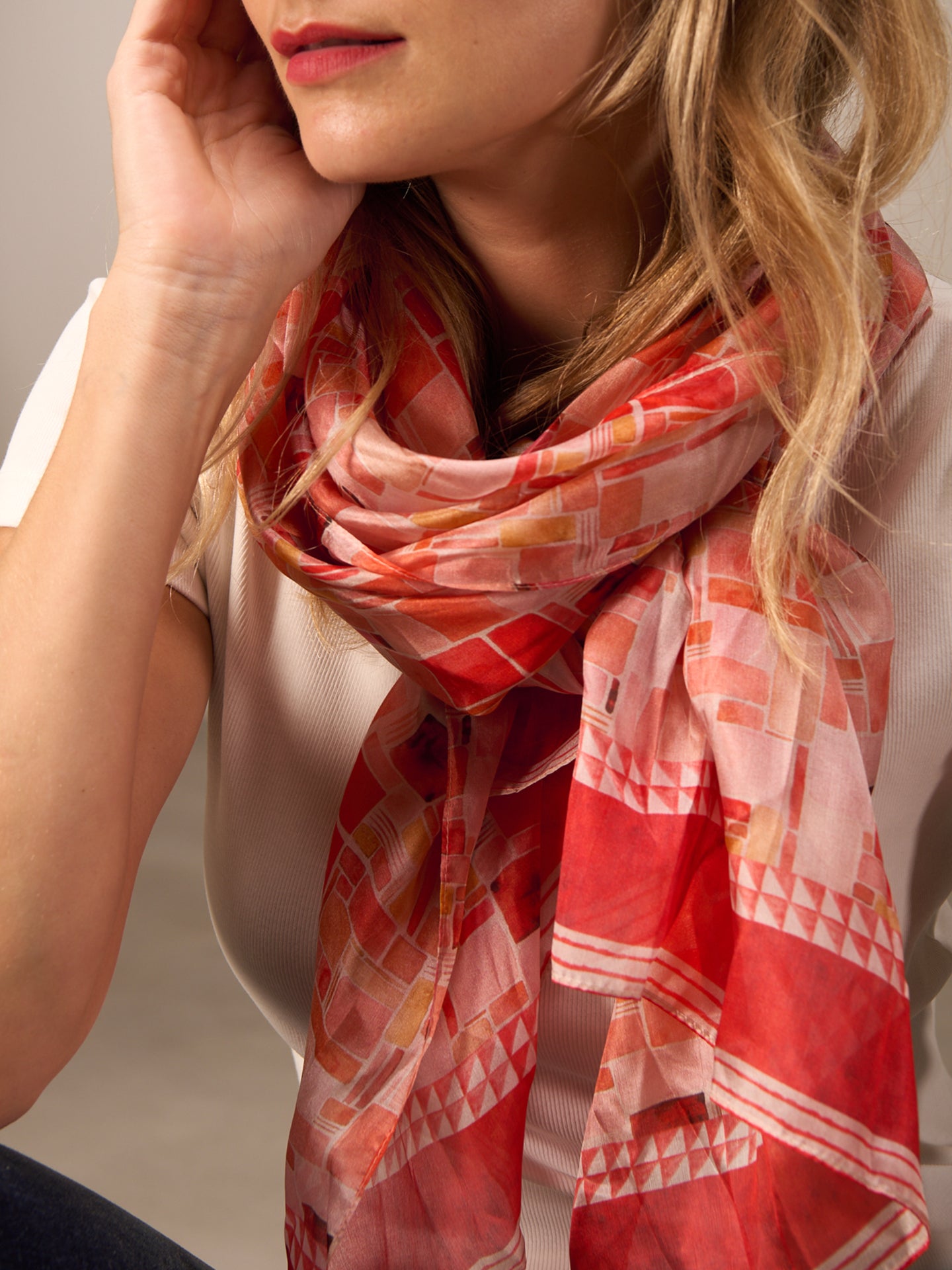 Silk scarf