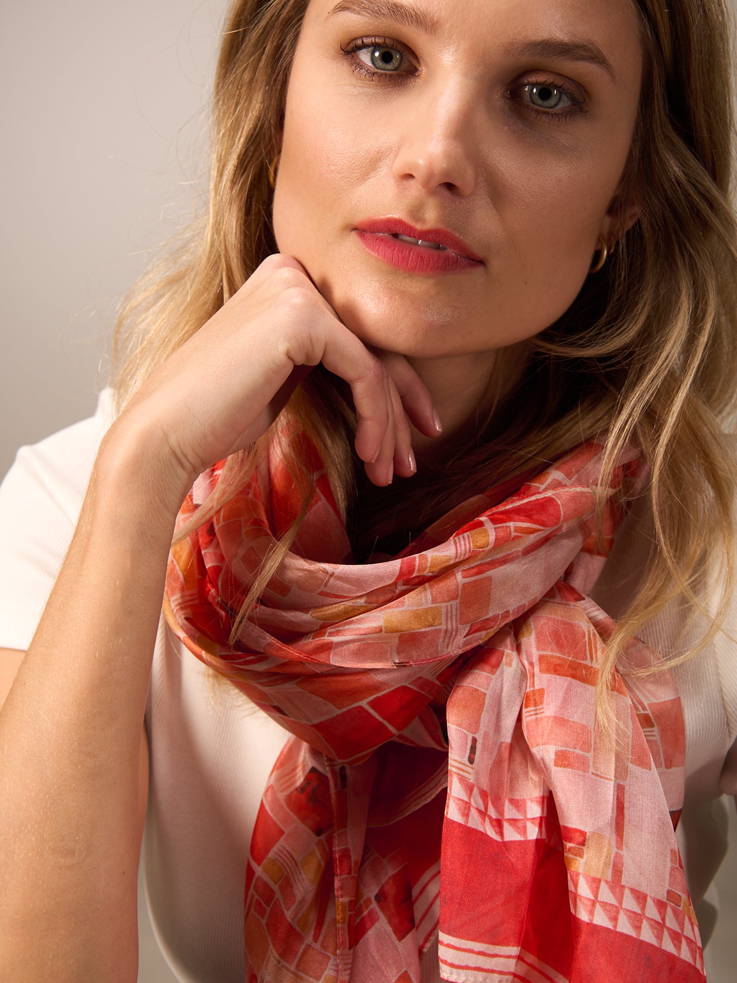 Silk scarf
