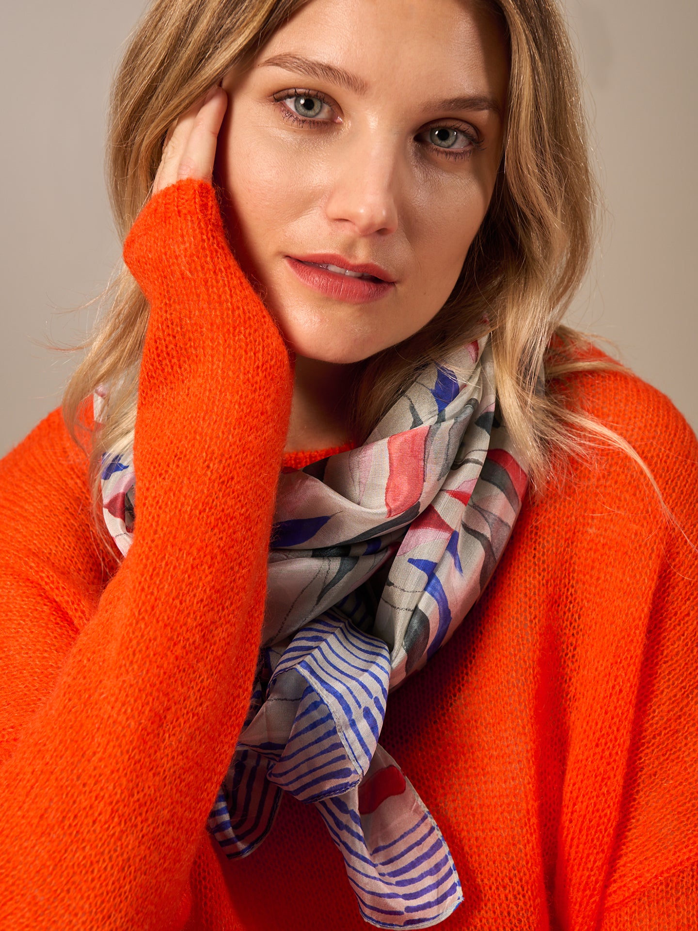 Silk scarf
