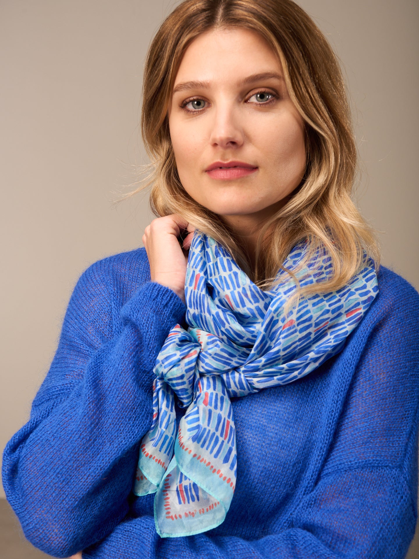 Silk scarf