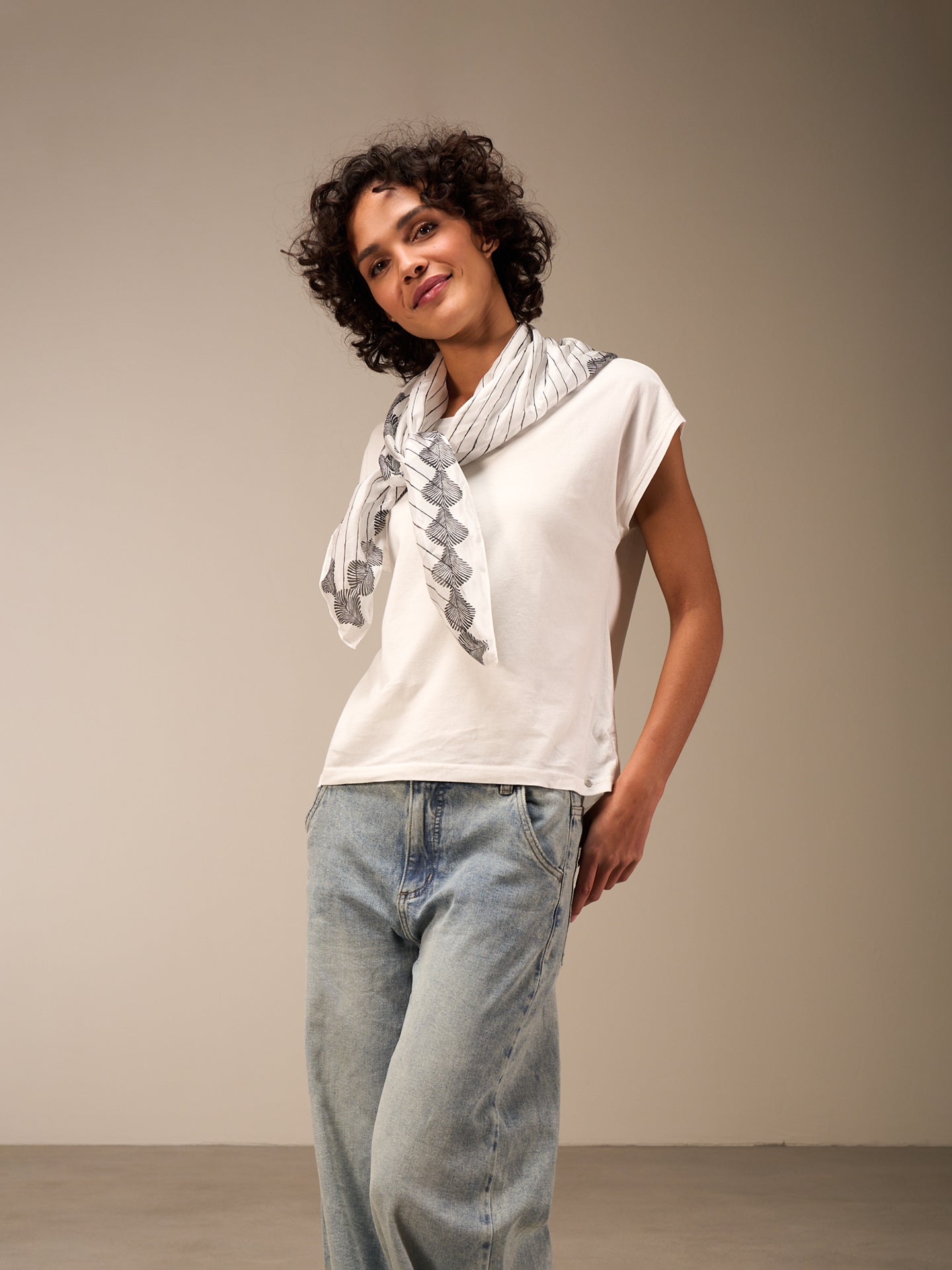 Silk scarf