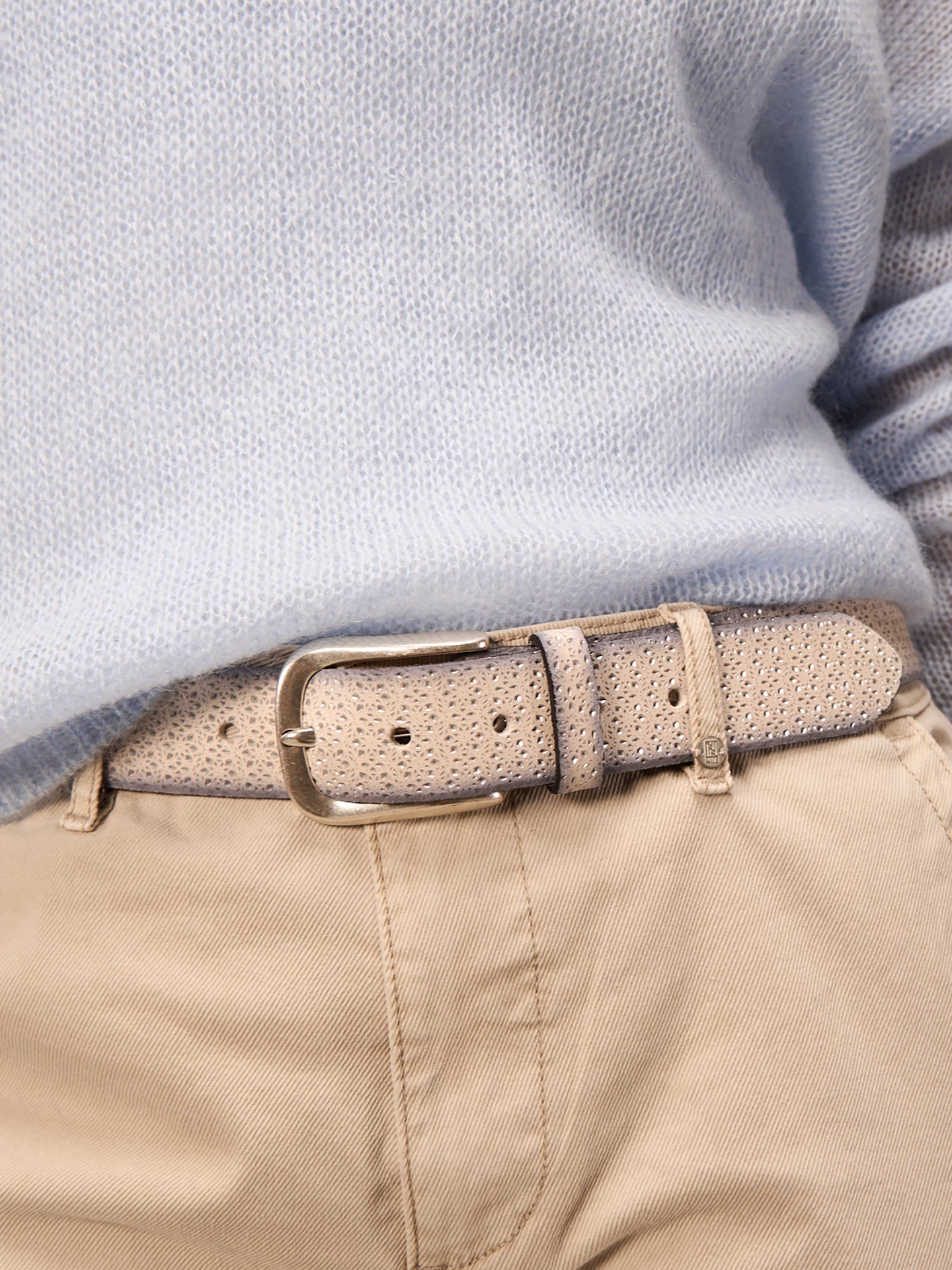 Embossed belt
