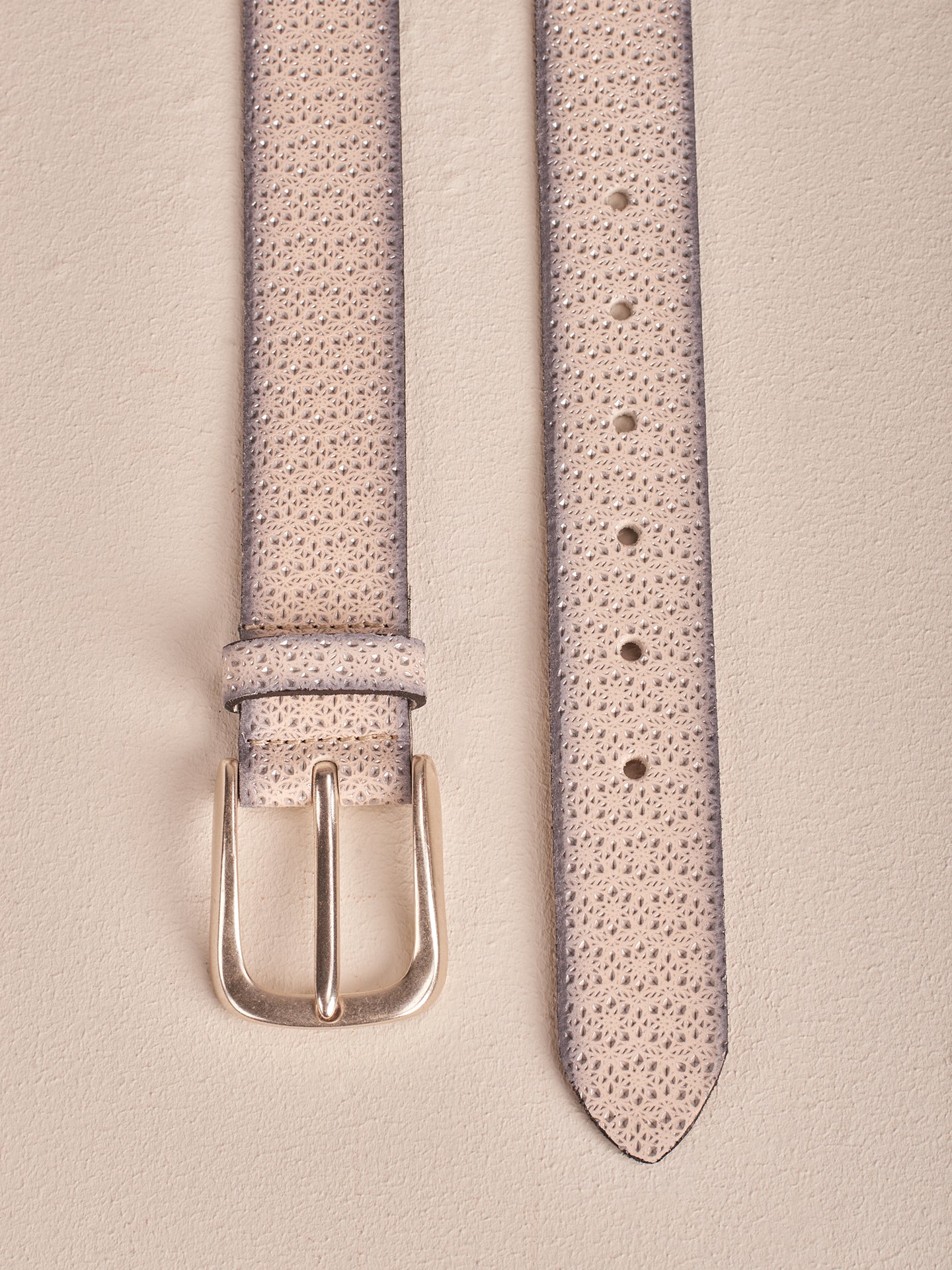 Embossed belt