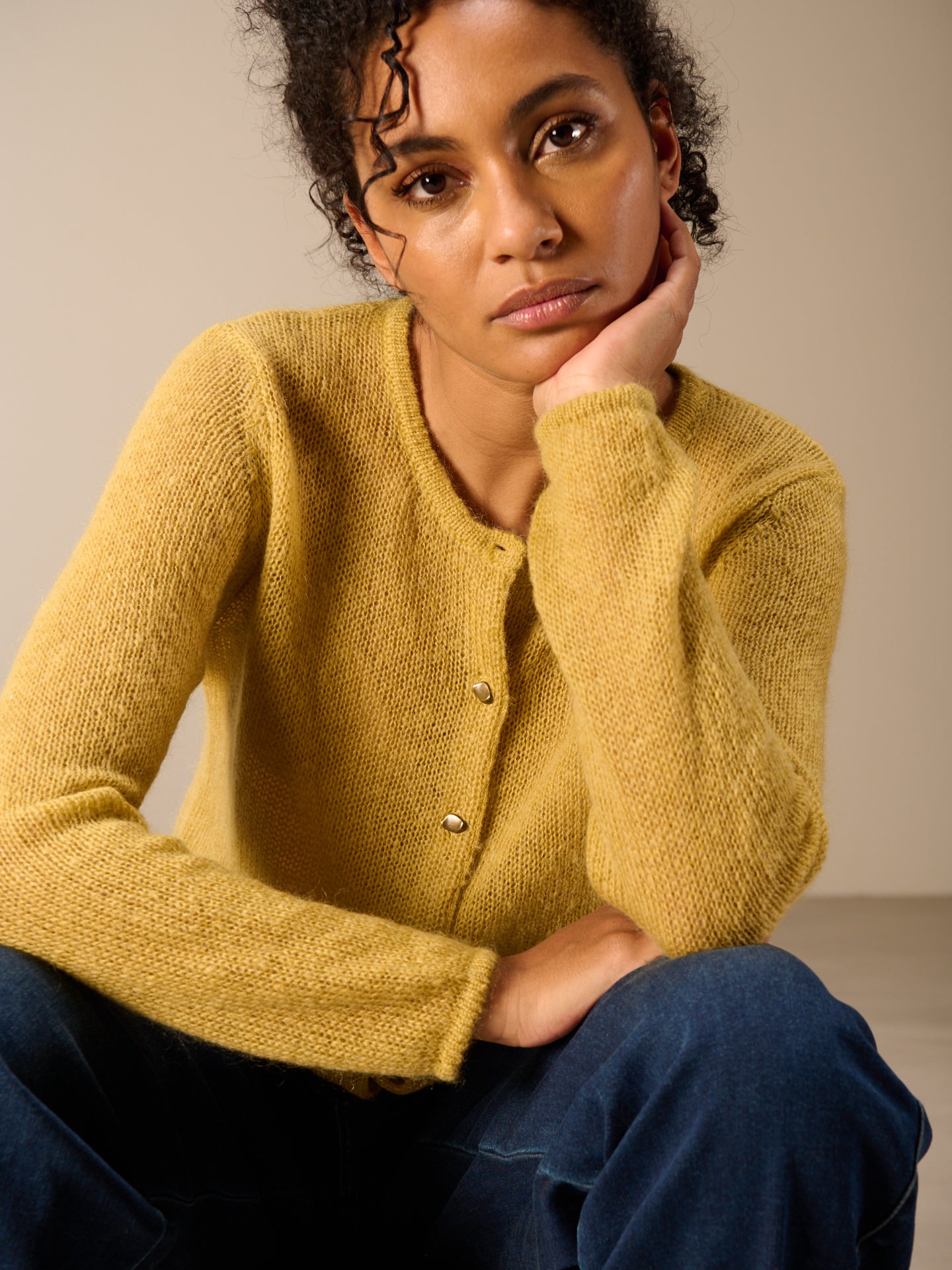 Button-up cardigan