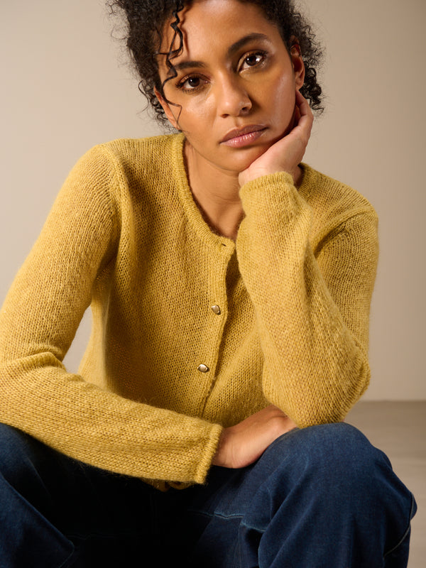Button-up cardigan