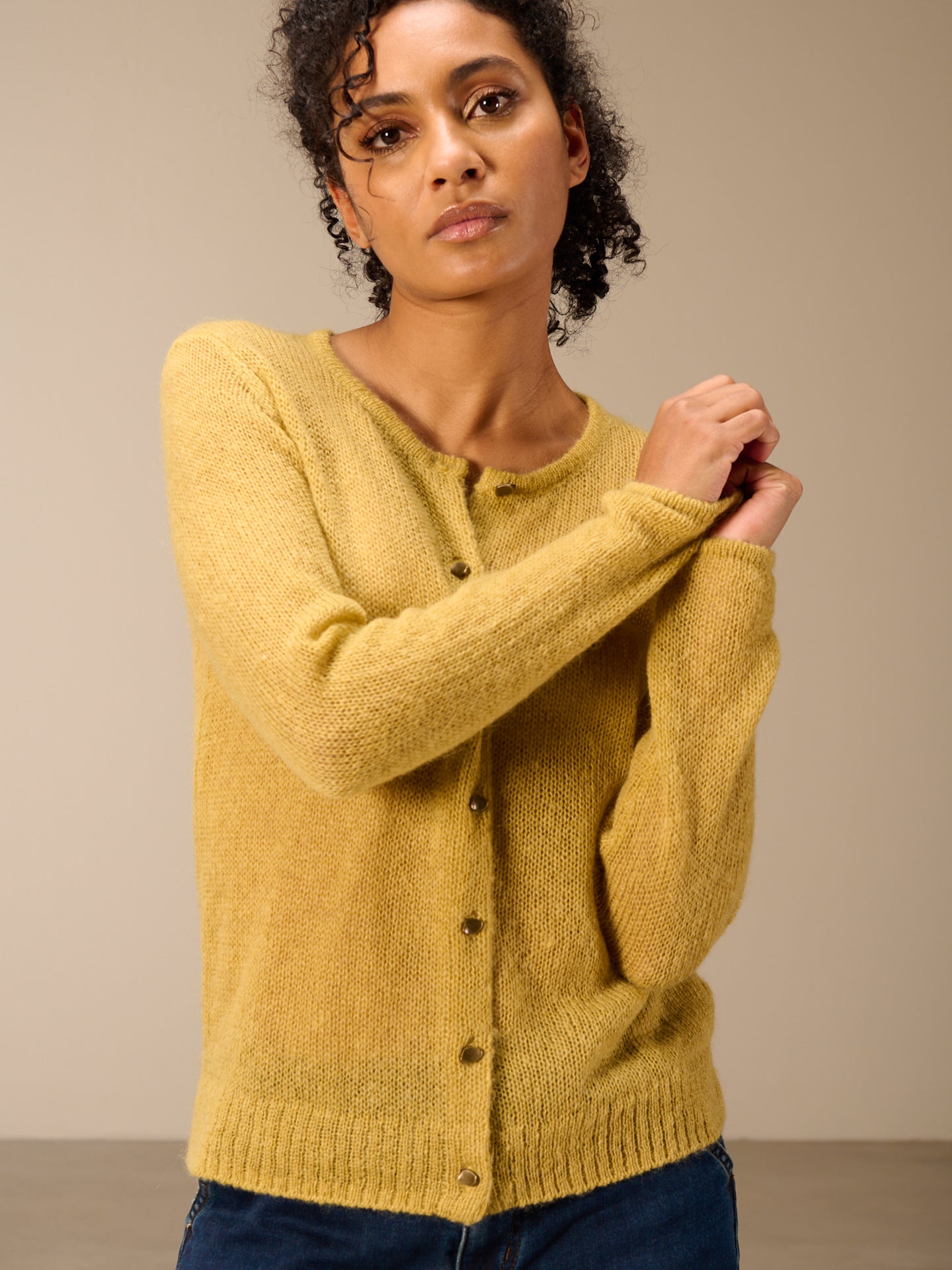 Button-up cardigan