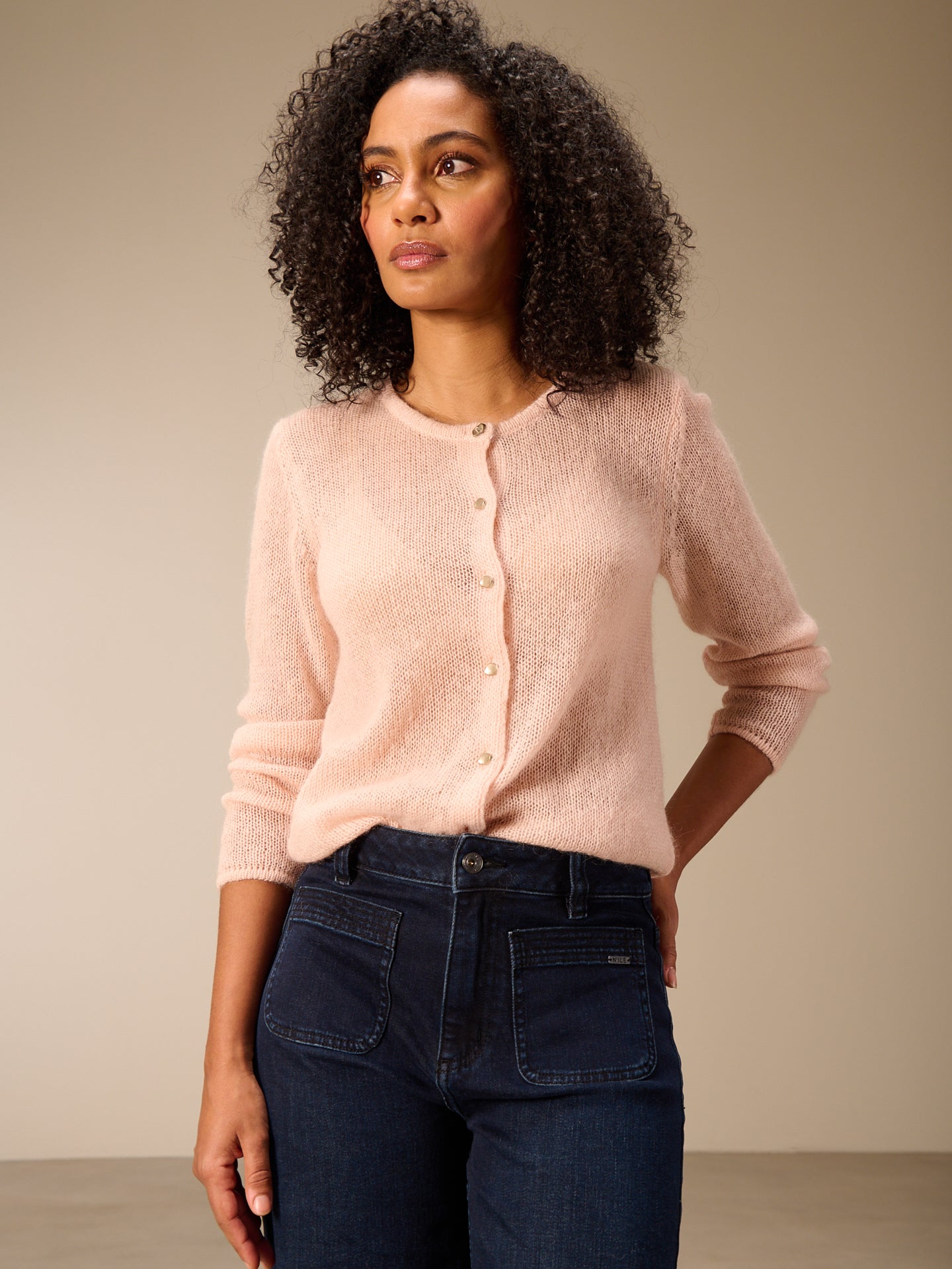 Button-up cardigan