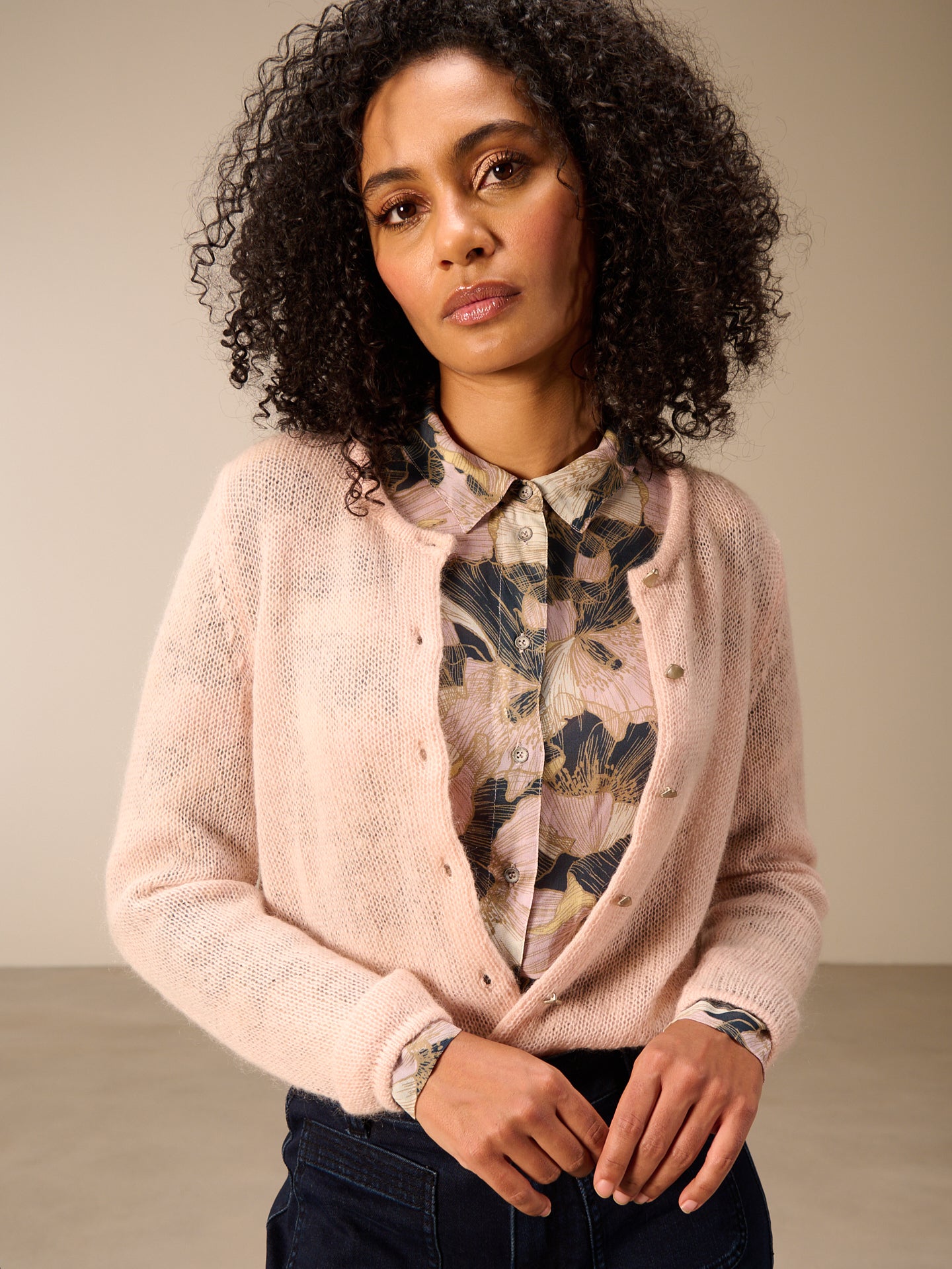 Button-up cardigan