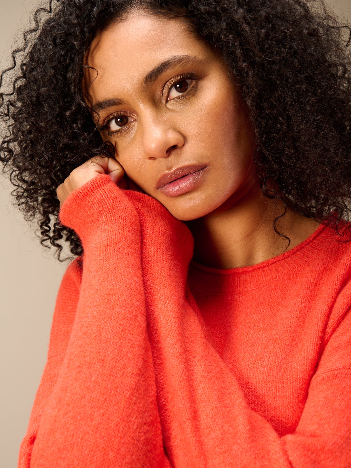 Round-neck sweater