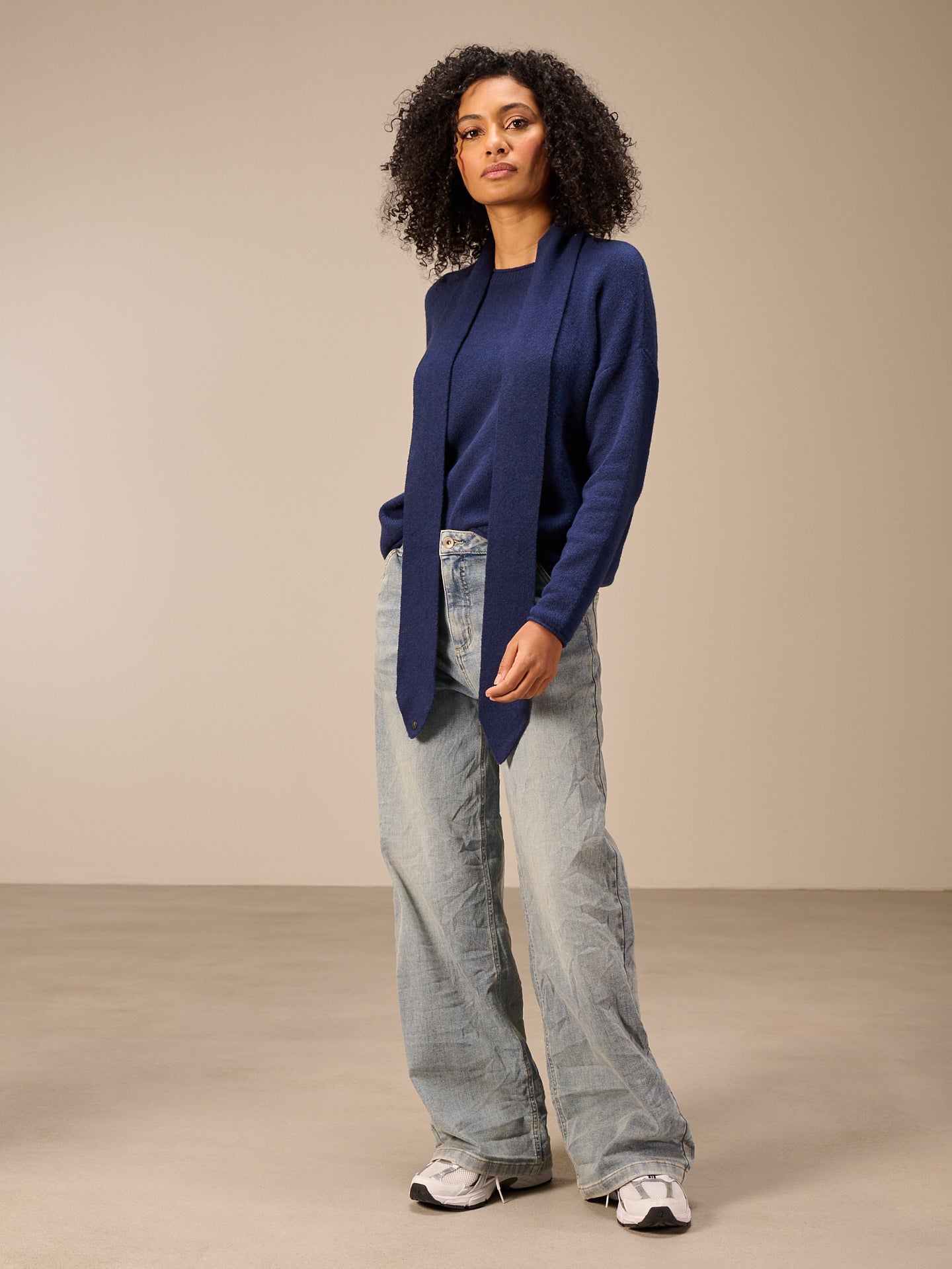 Round-neck sweater