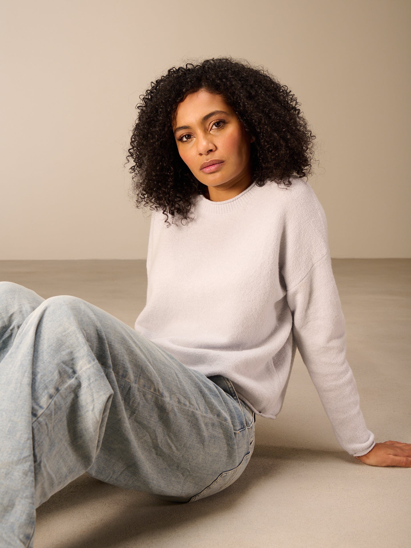 Round-neck sweater