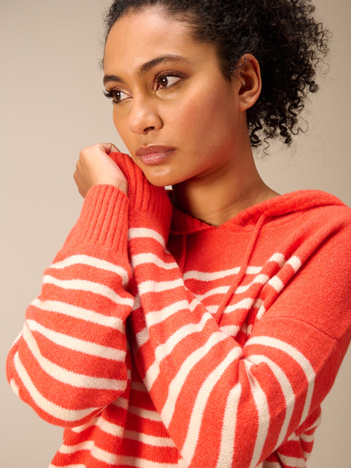 Hooded sweater