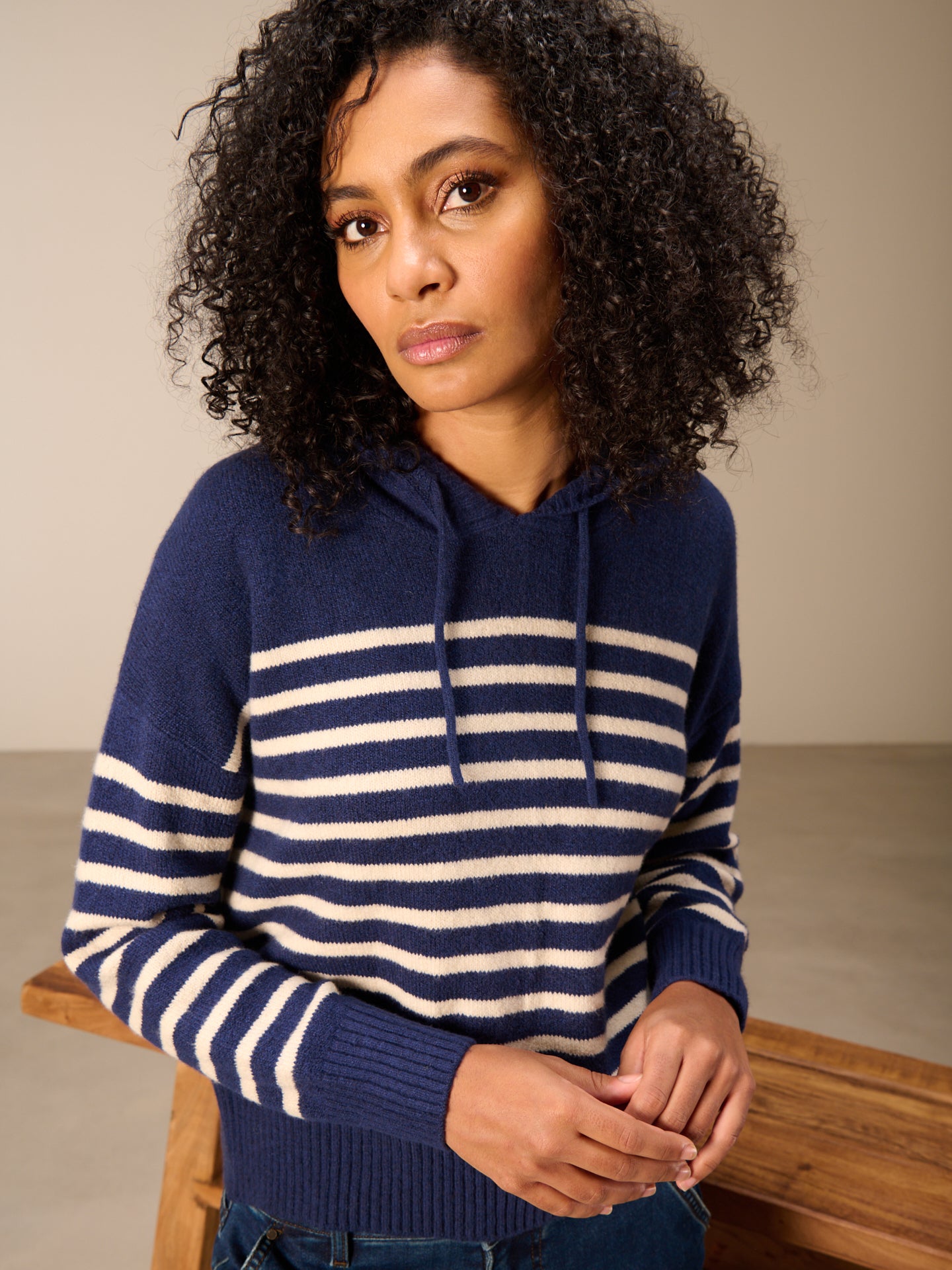 Hooded sweater