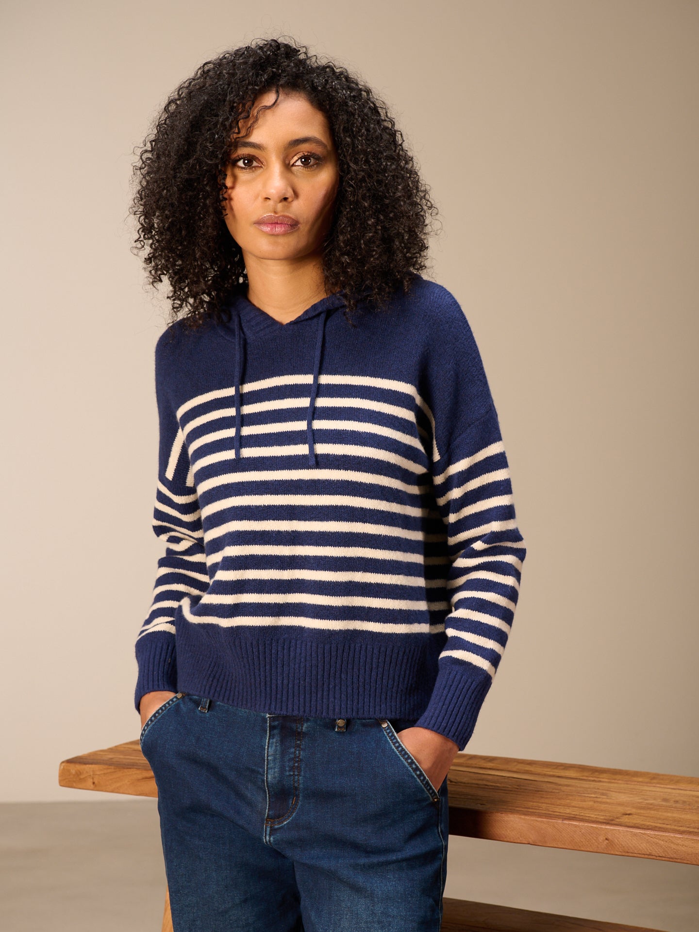 Hooded sweater