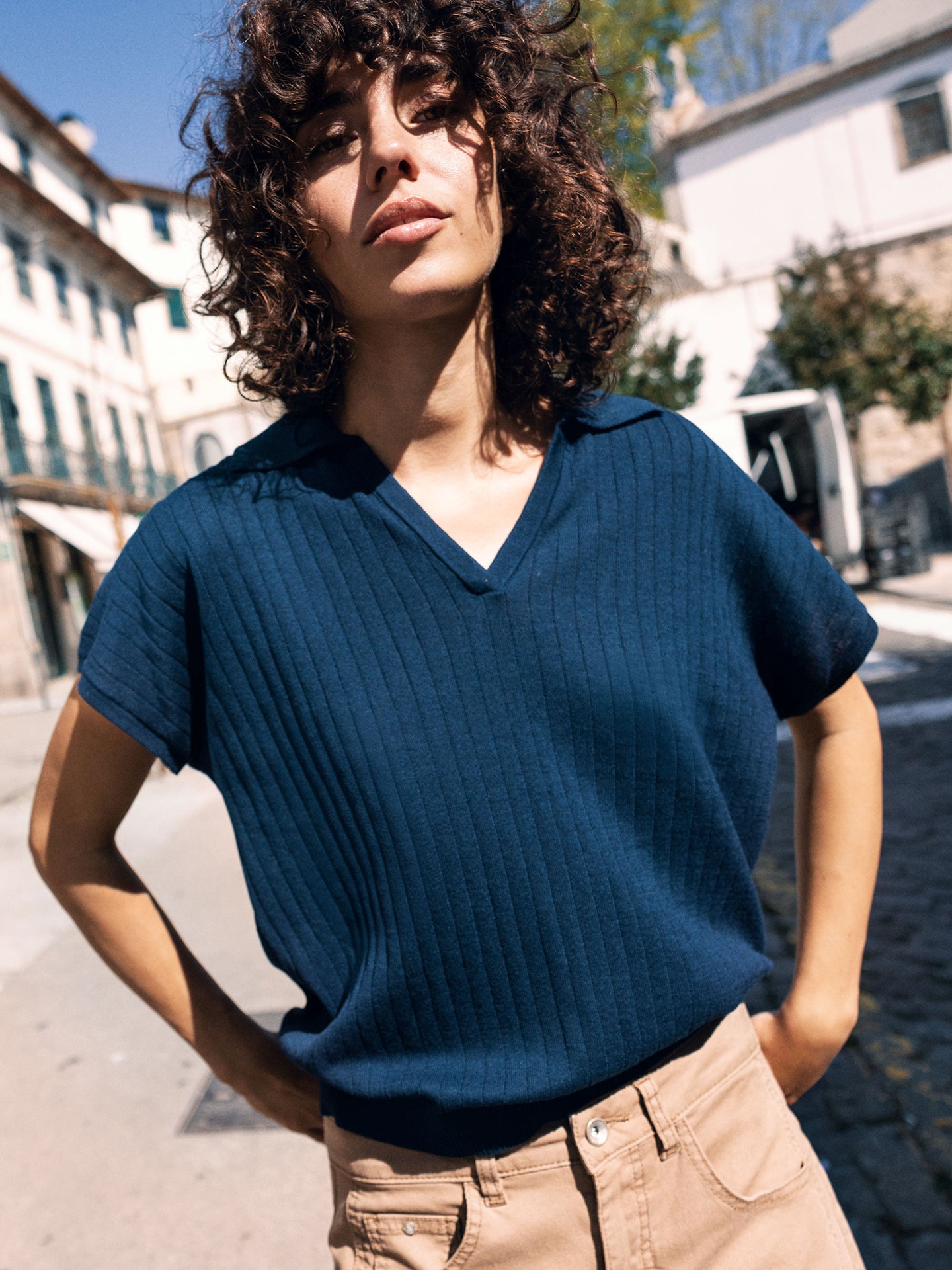 Fine knit sweater