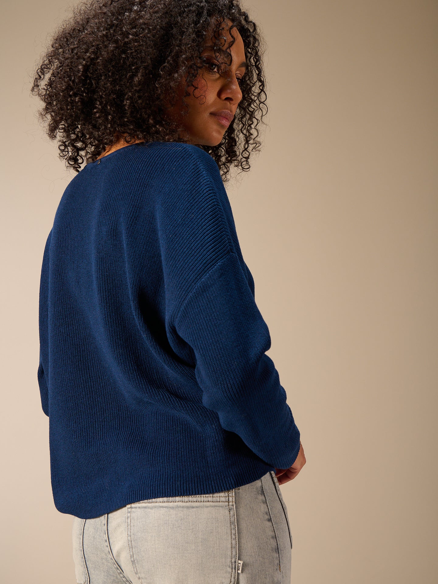 Pullover mit Rundauschnitt