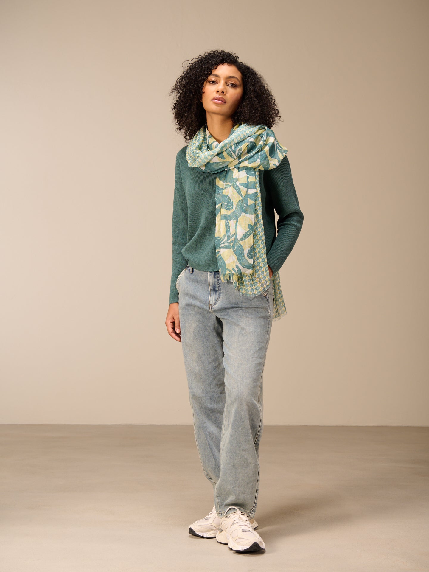 Pullover mit Rundauschnitt