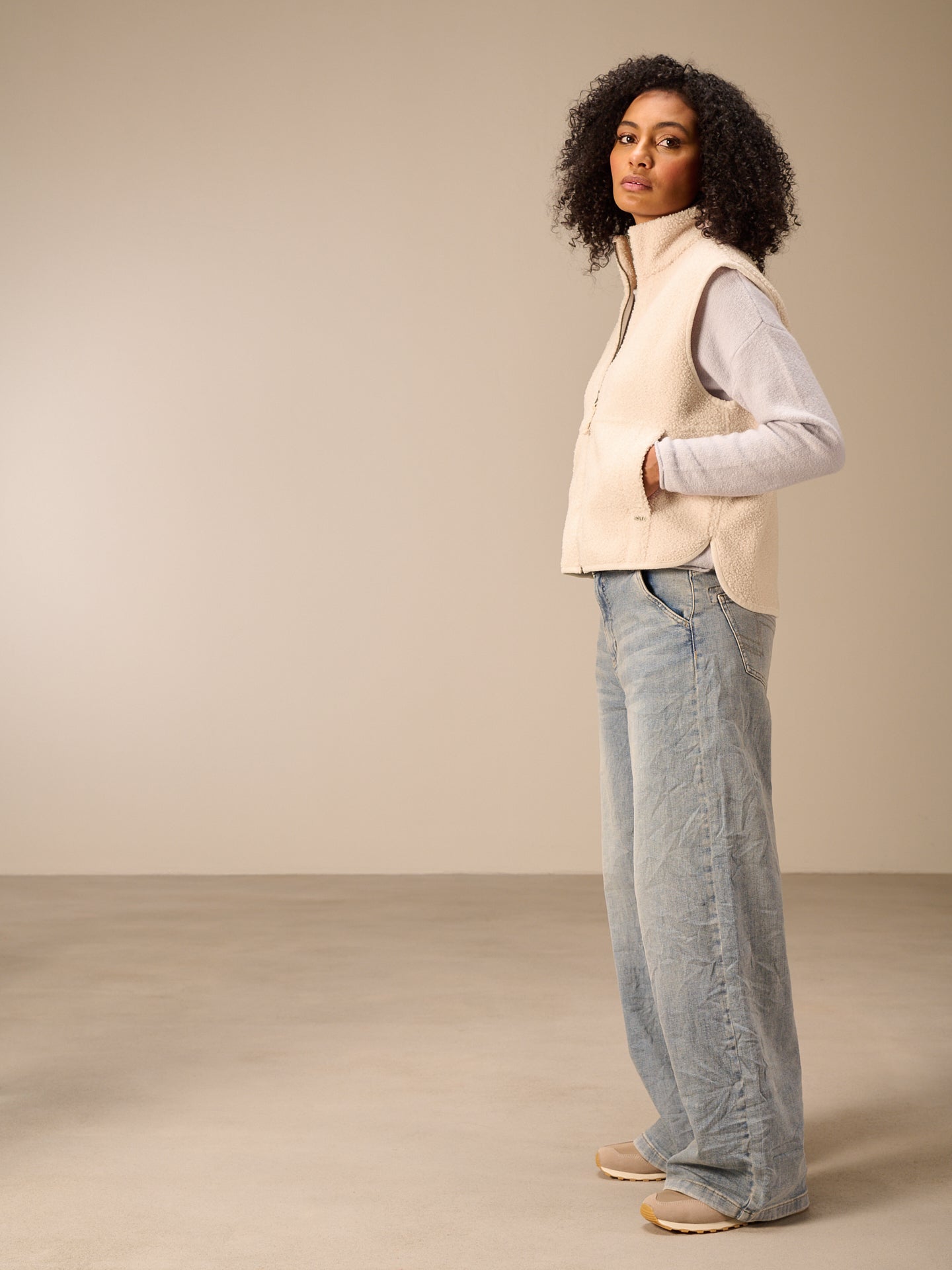 Fleece vest