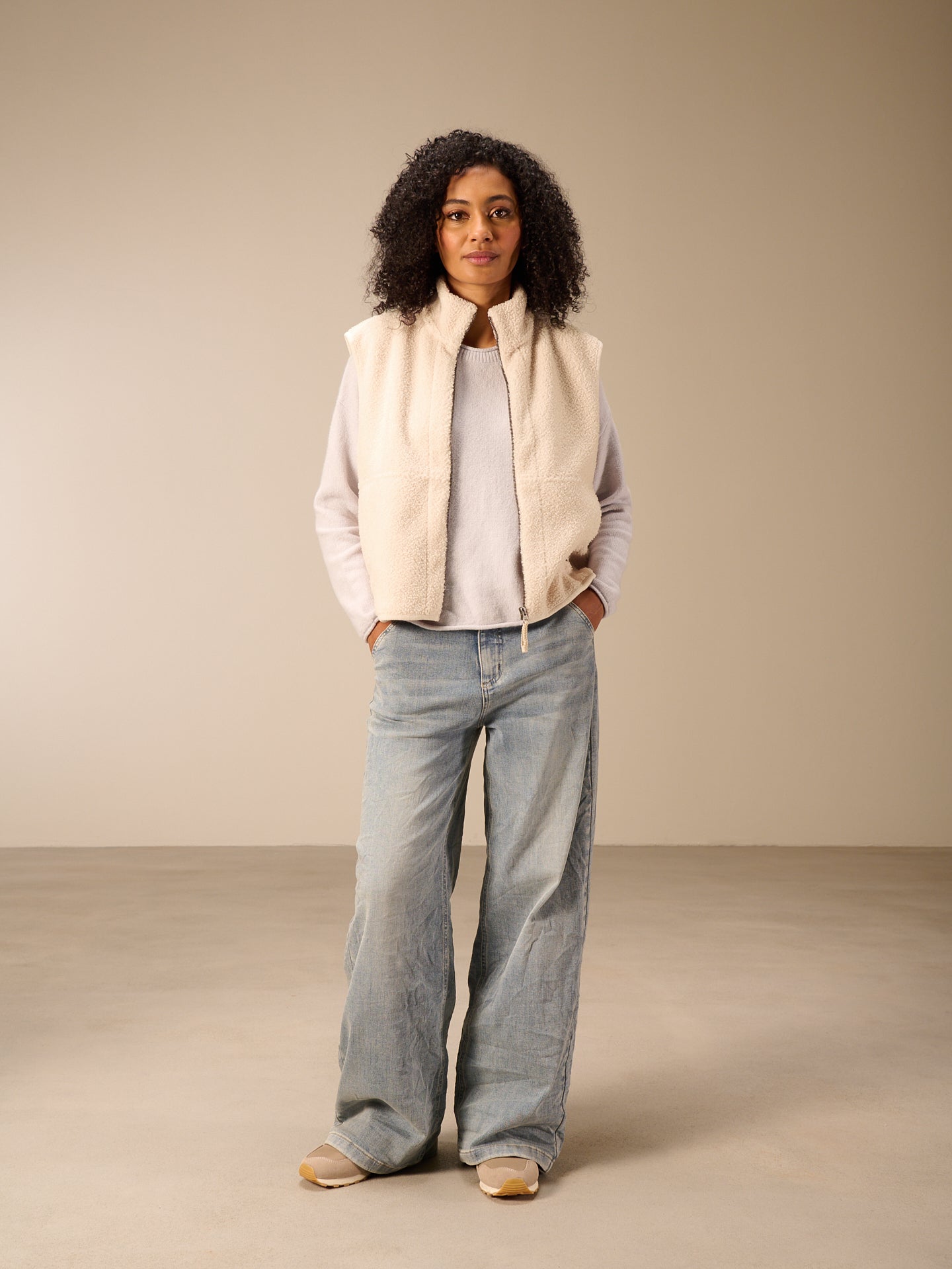 Fleece vest