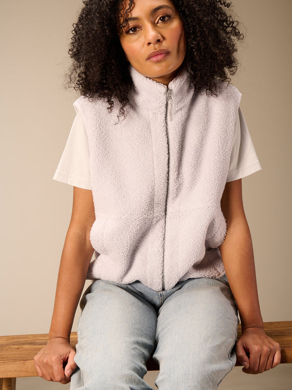 Fleece vest