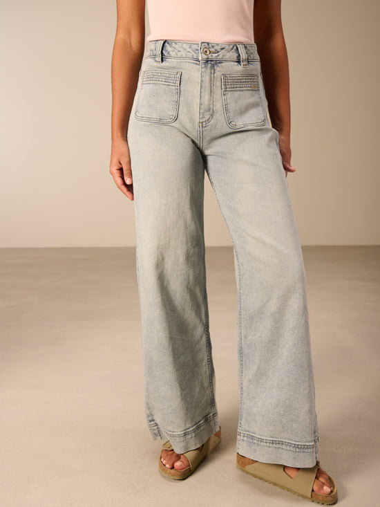 Jeans wide leg