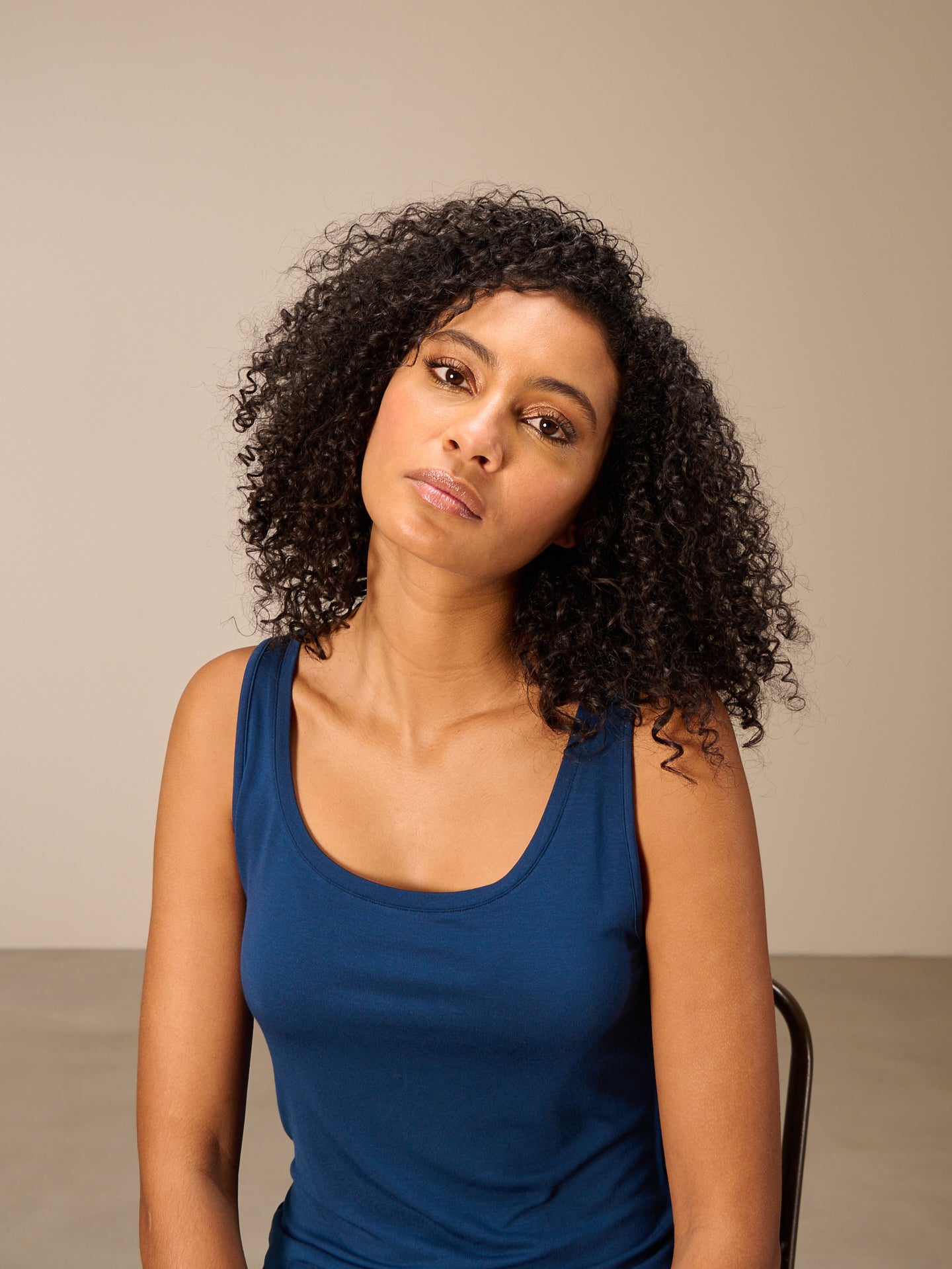 Round-neck top