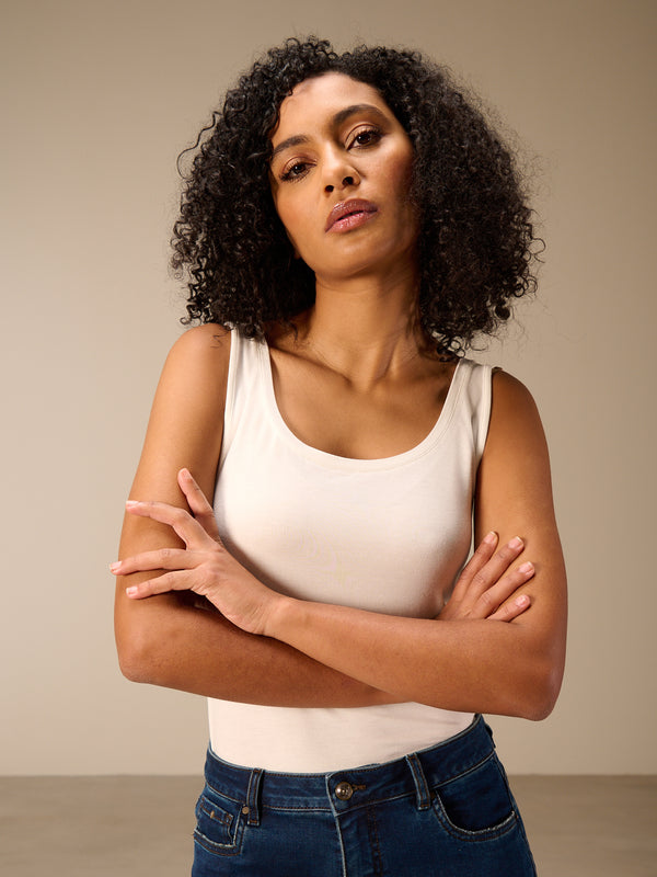 Round-neck top