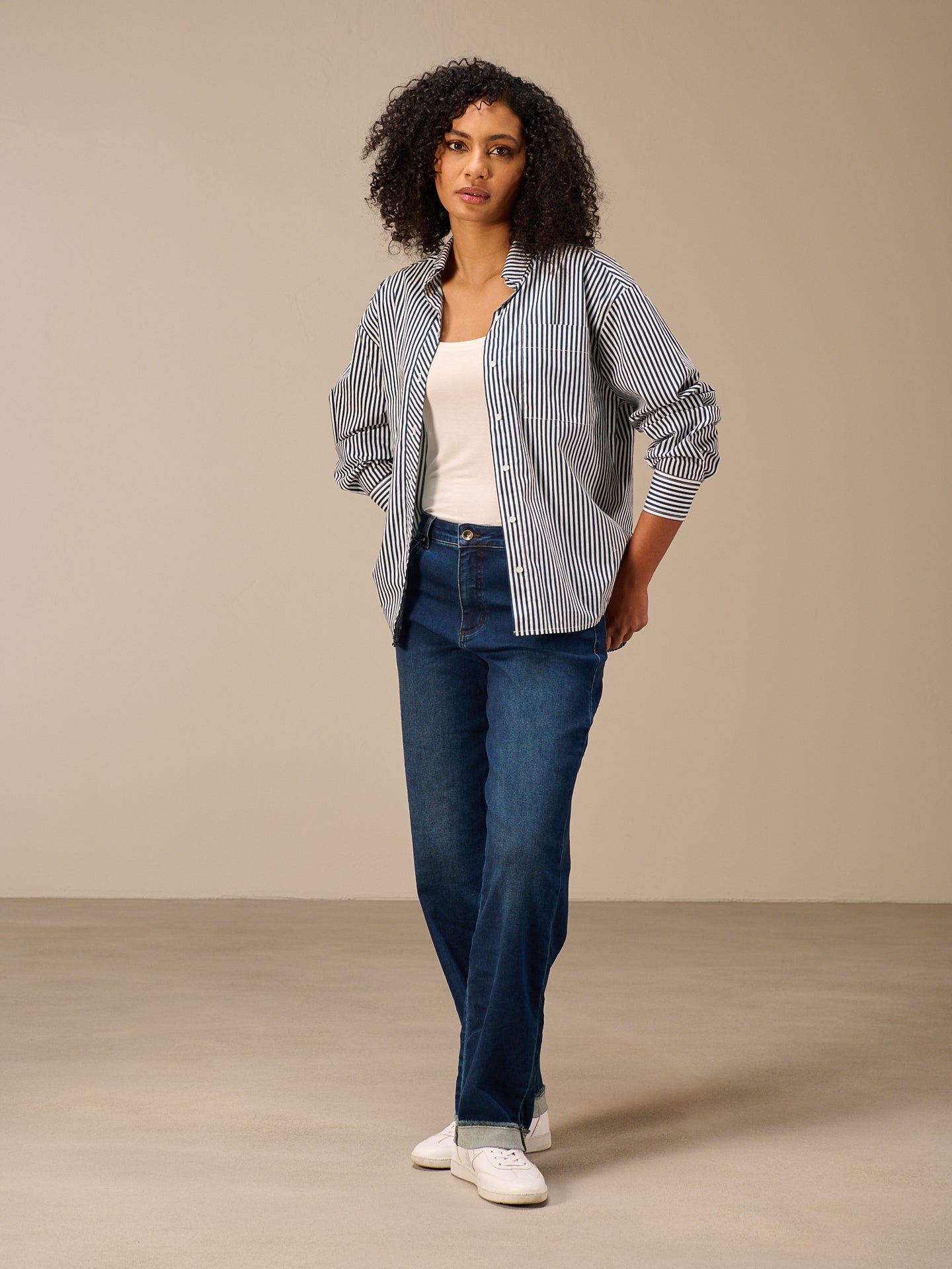 Round-neck top