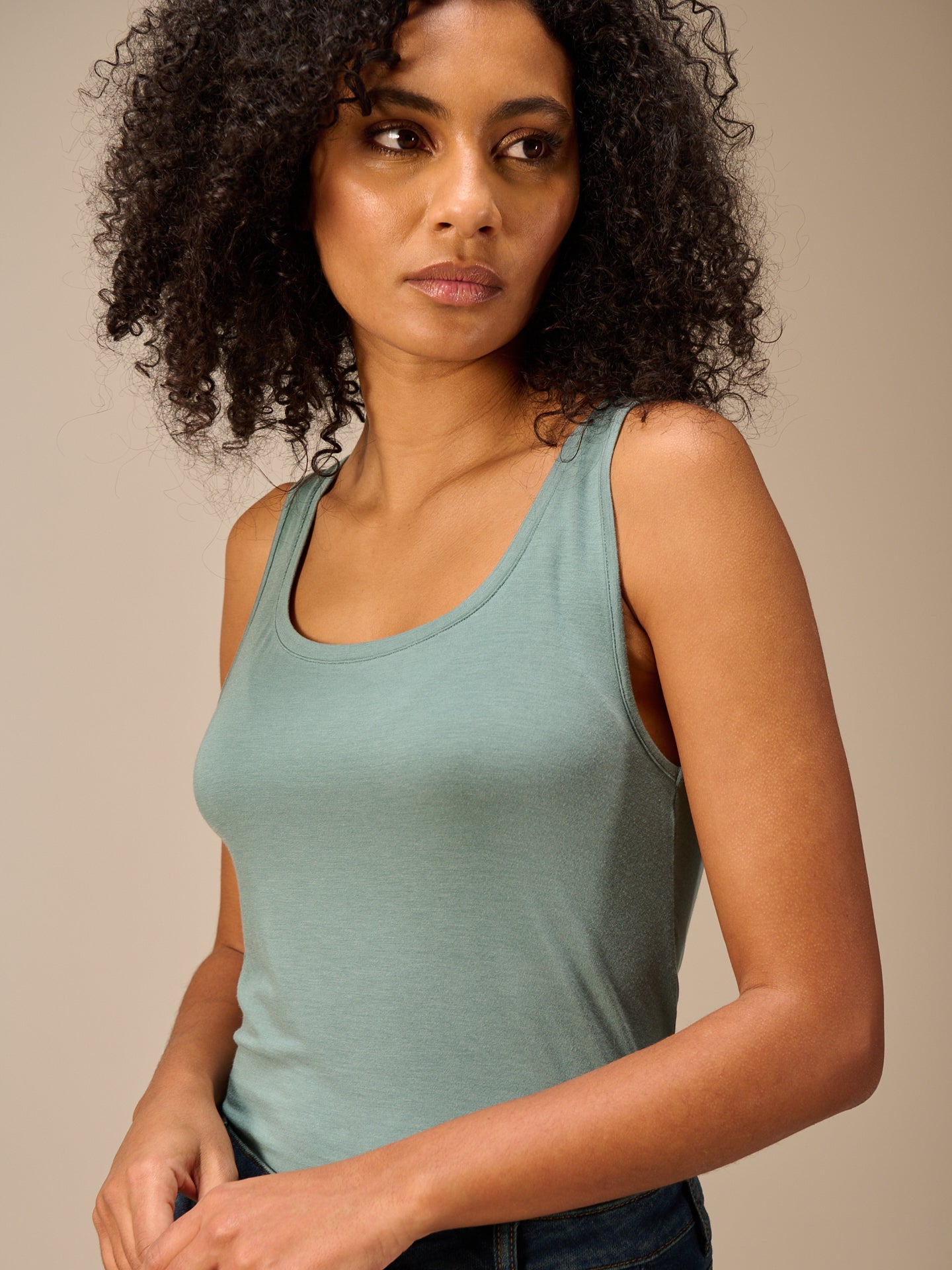 Round-neck top