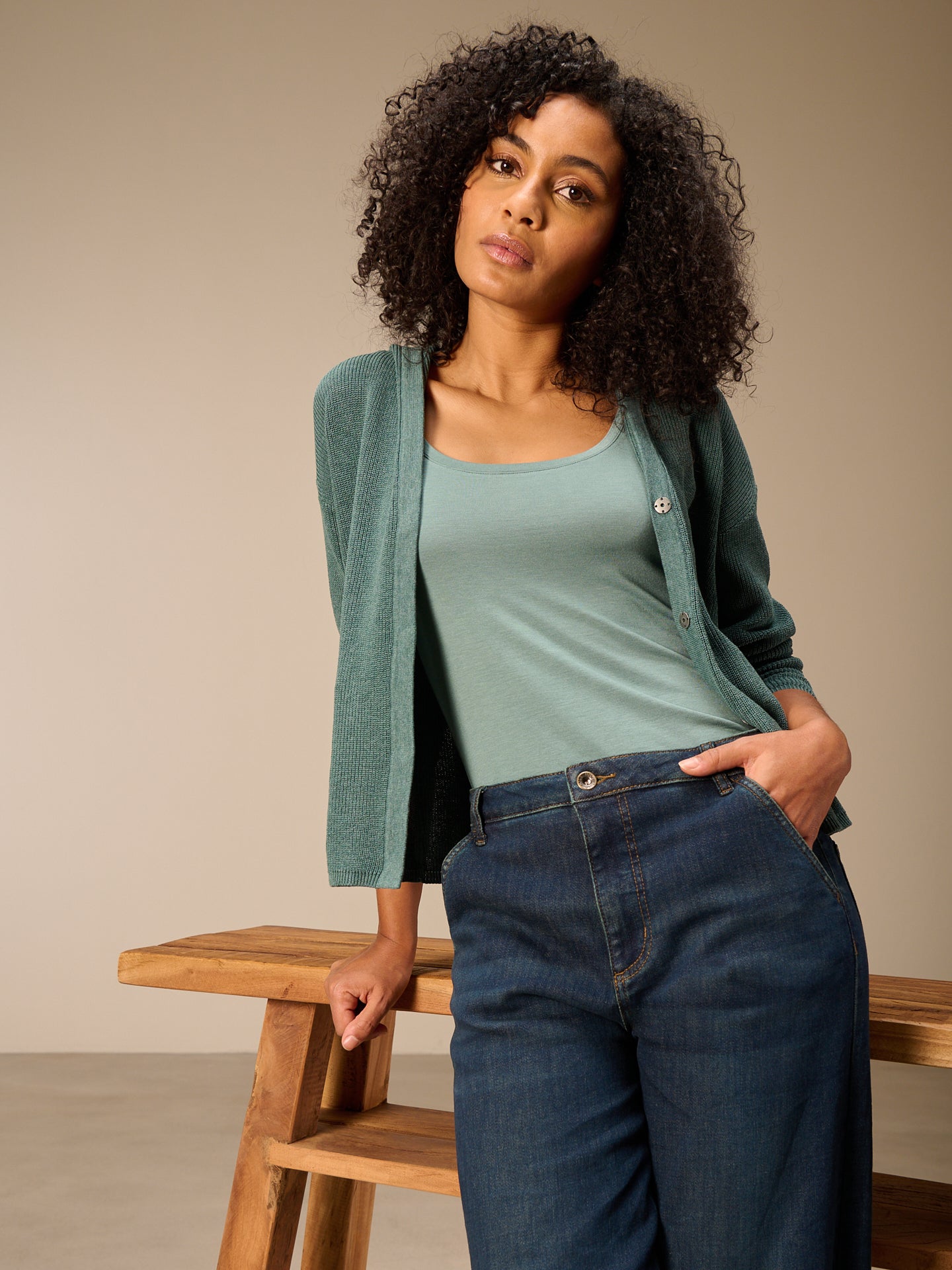 Round-neck top