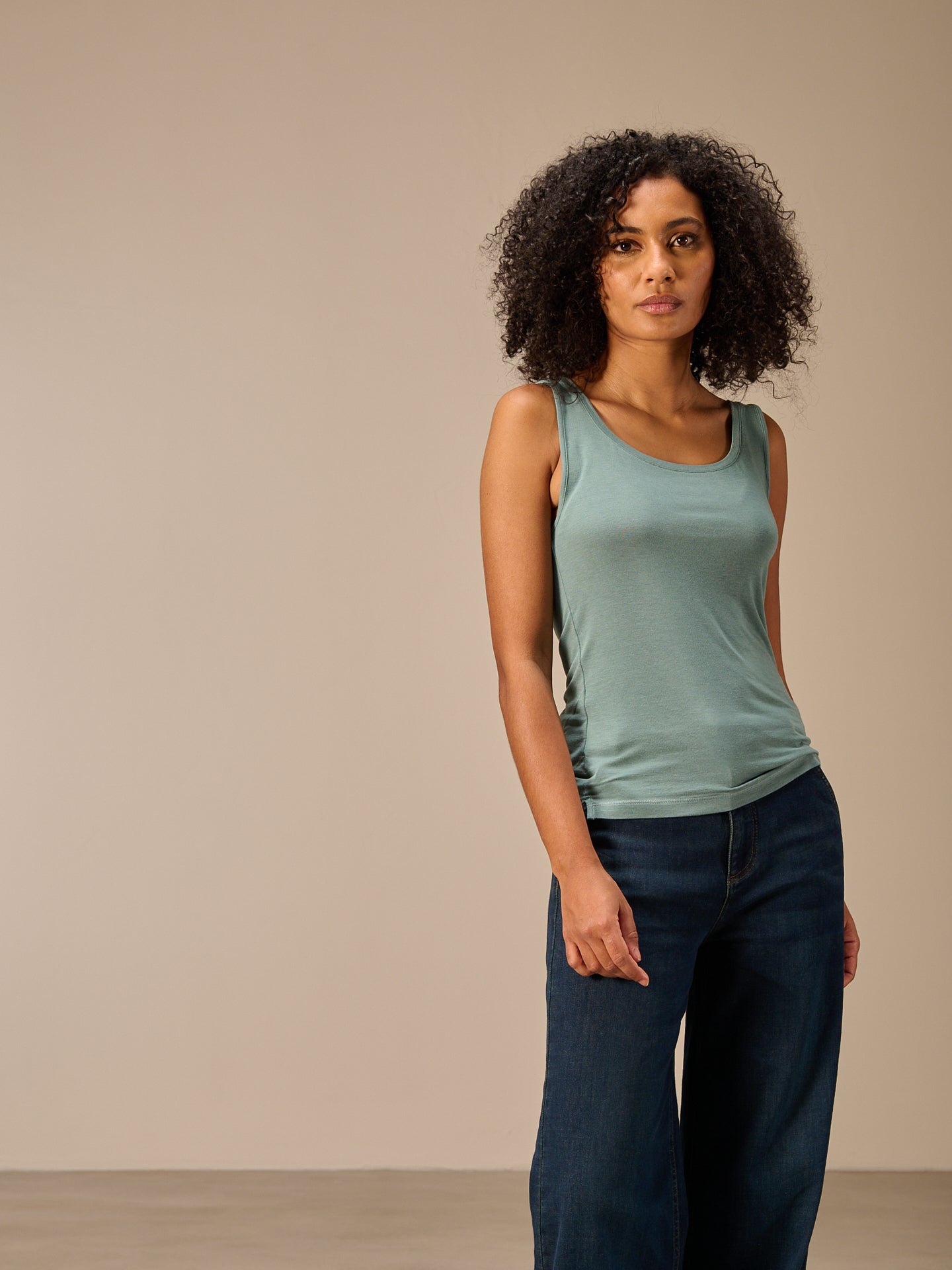 Round-neck top