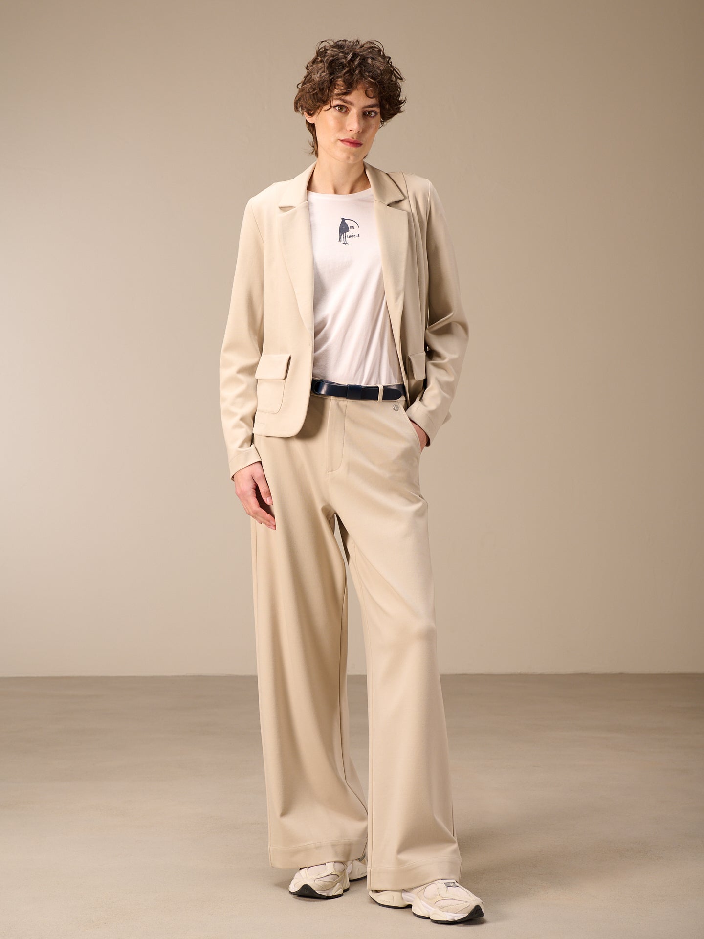 Jersey blazer
