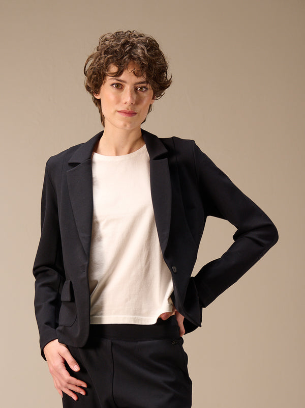 Jersey blazer