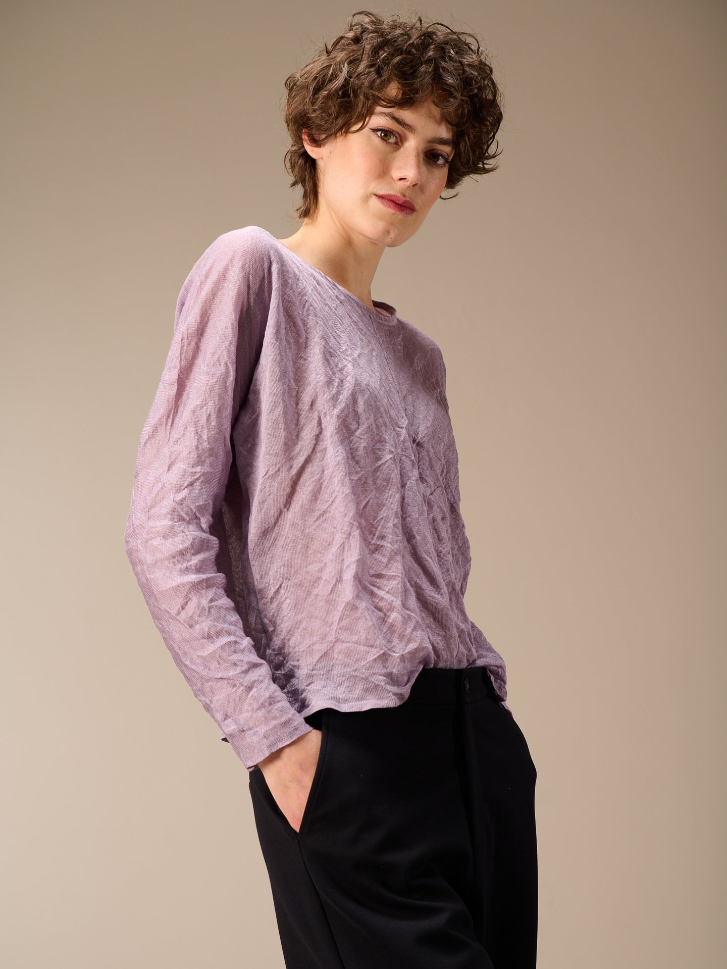 Fine knit sweater