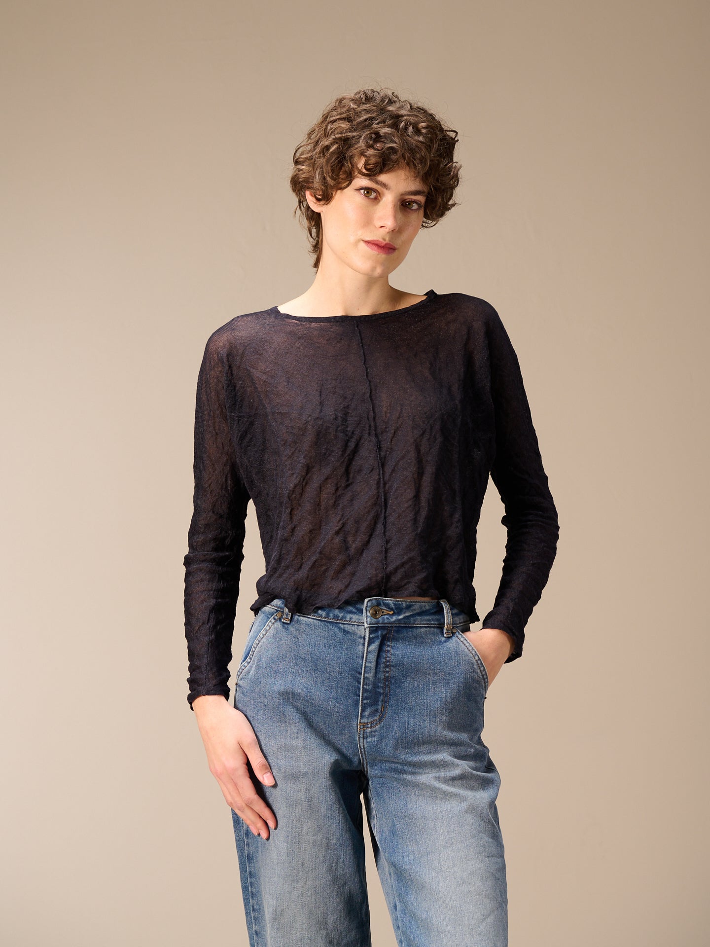 Fine knit sweater