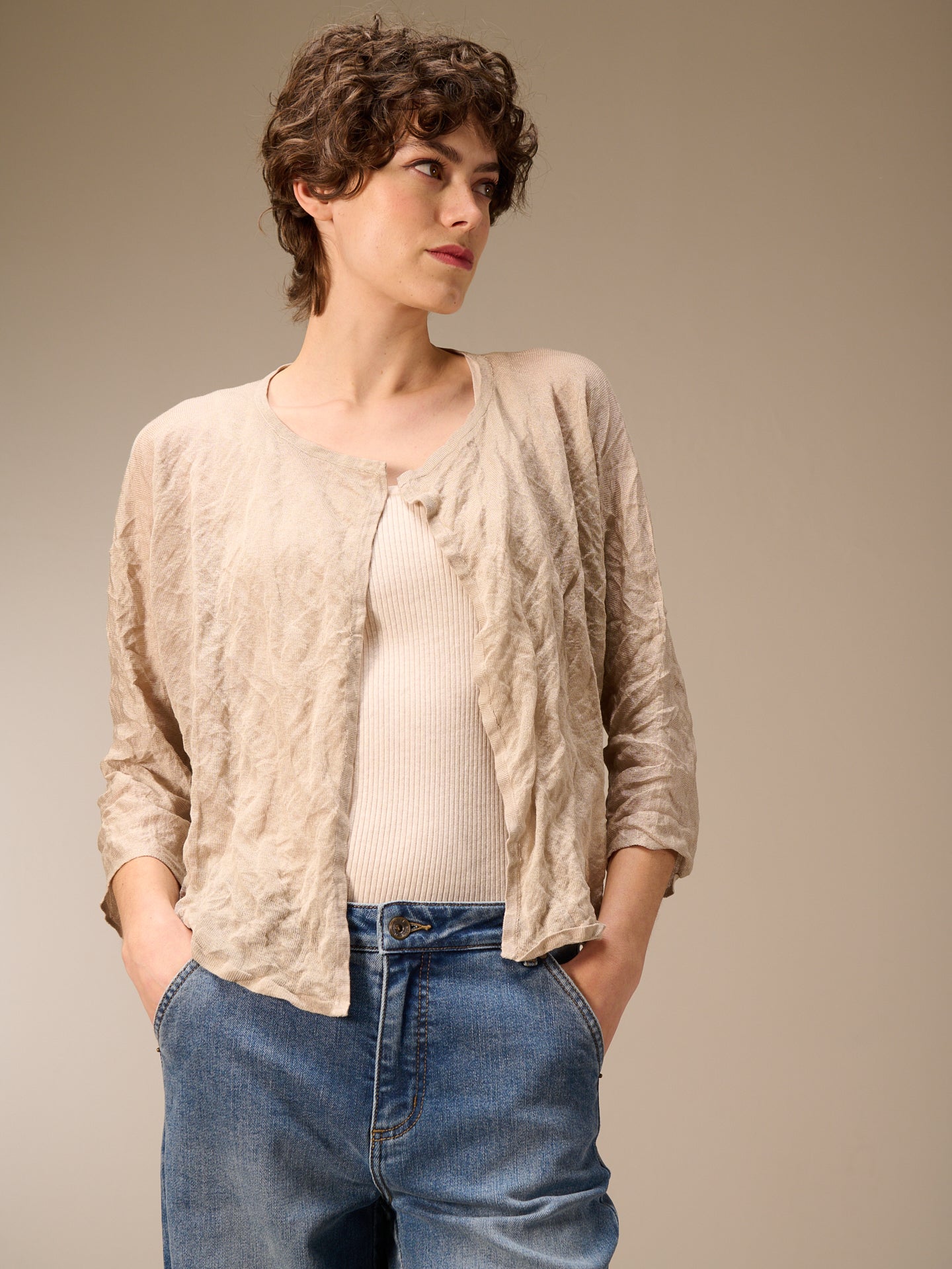 Fine cardigan