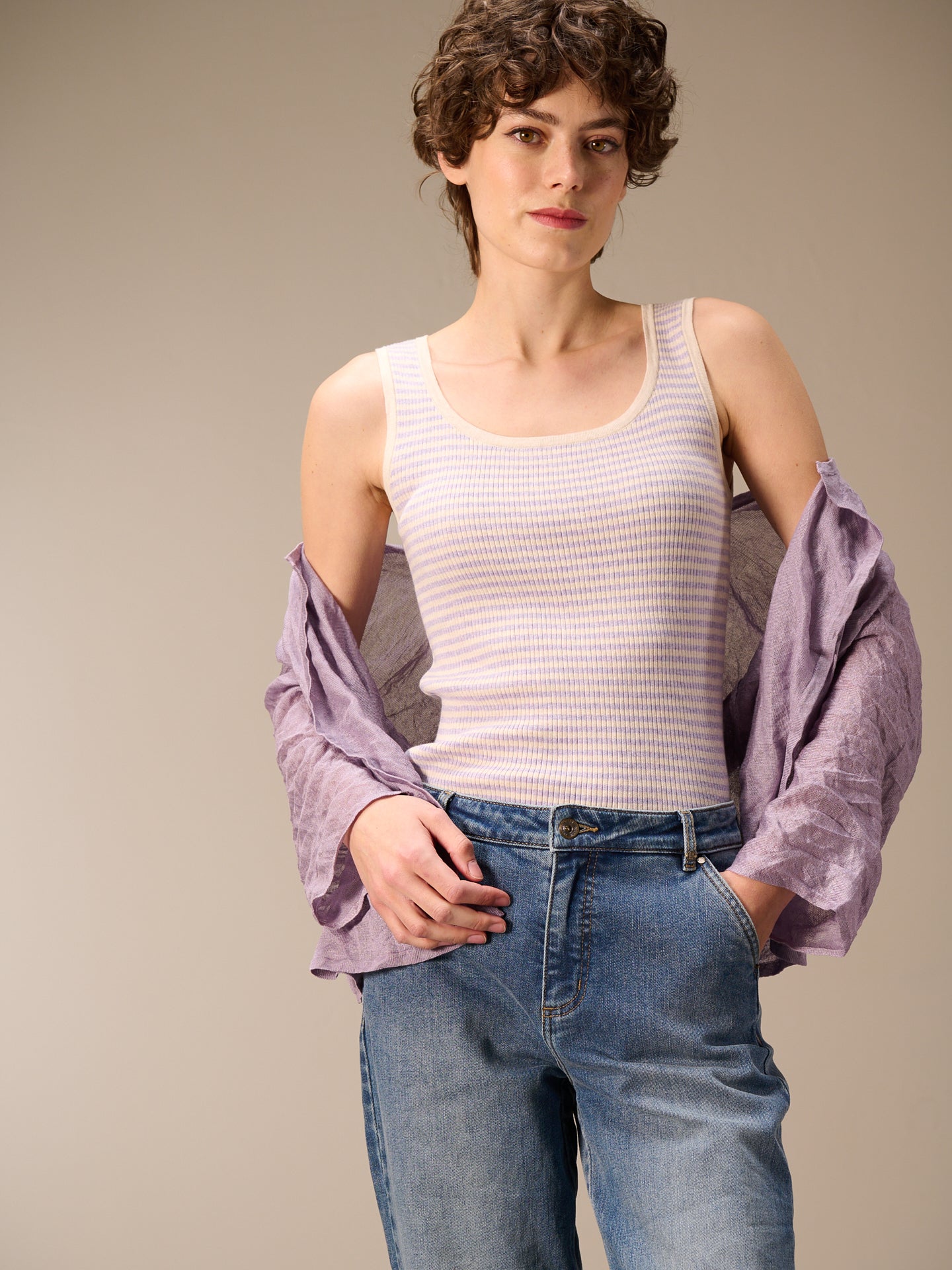 Fine cardigan