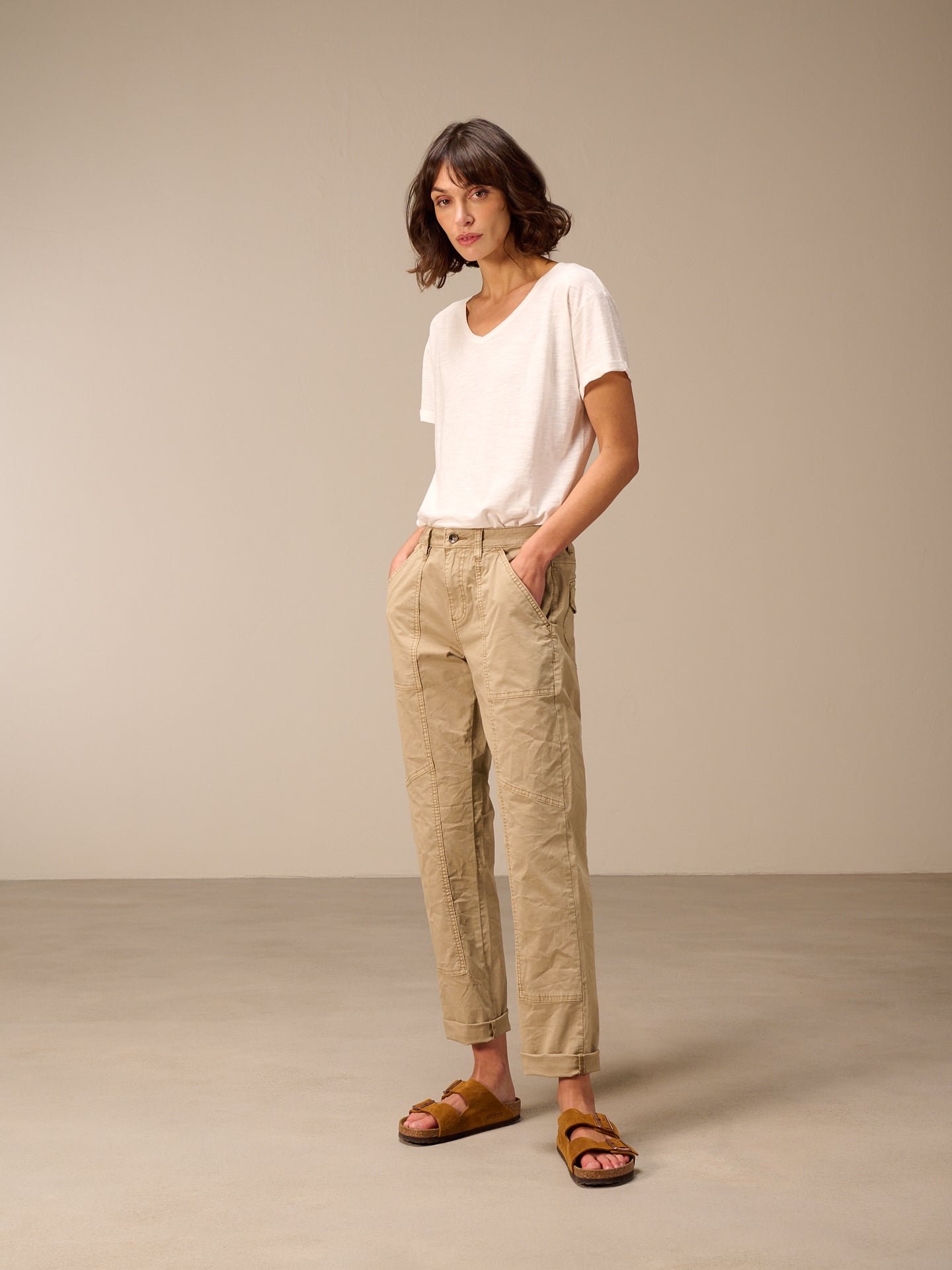 Utility-style pants