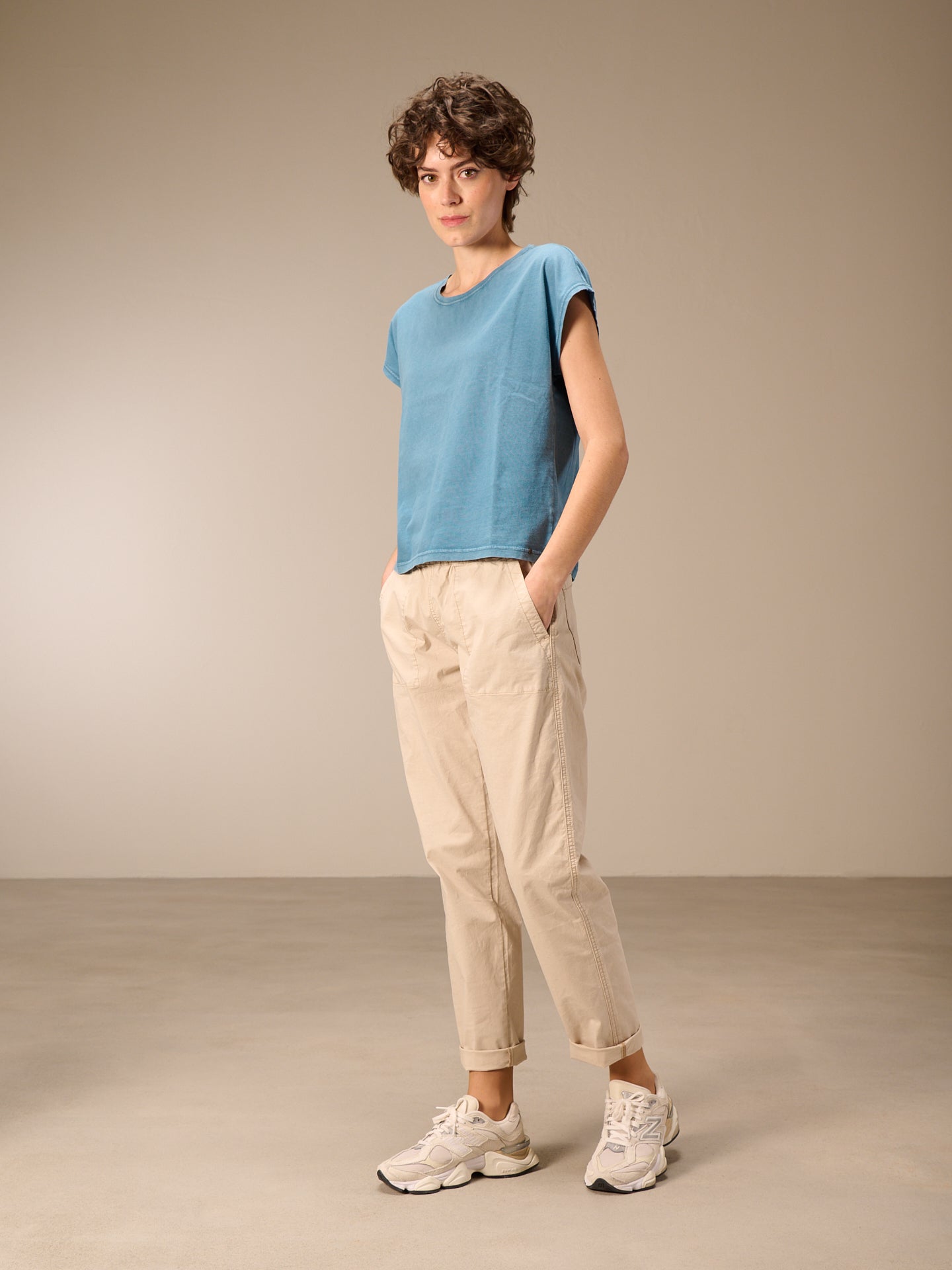 Cap sleeve shirt