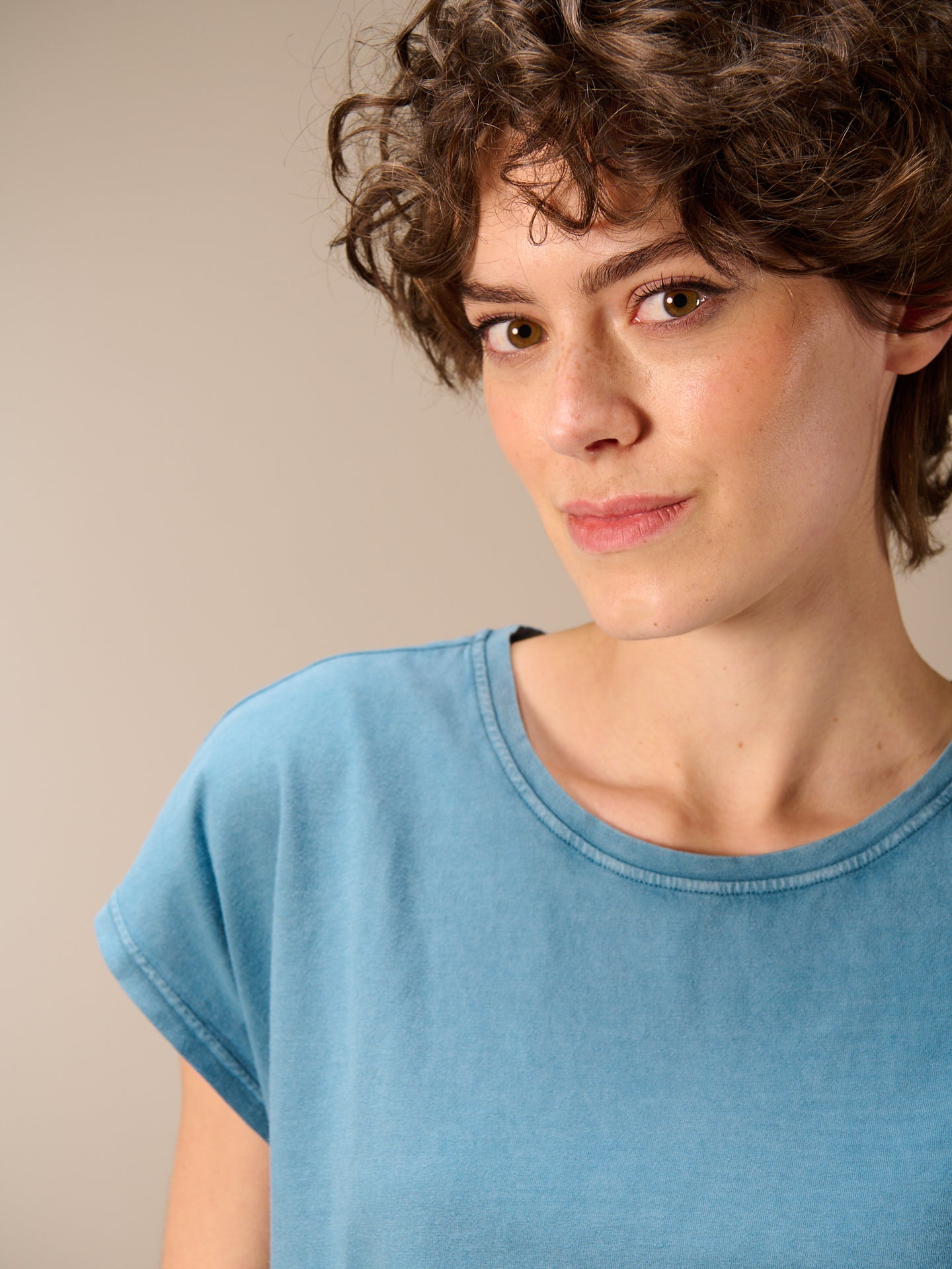 Cap sleeve shirt