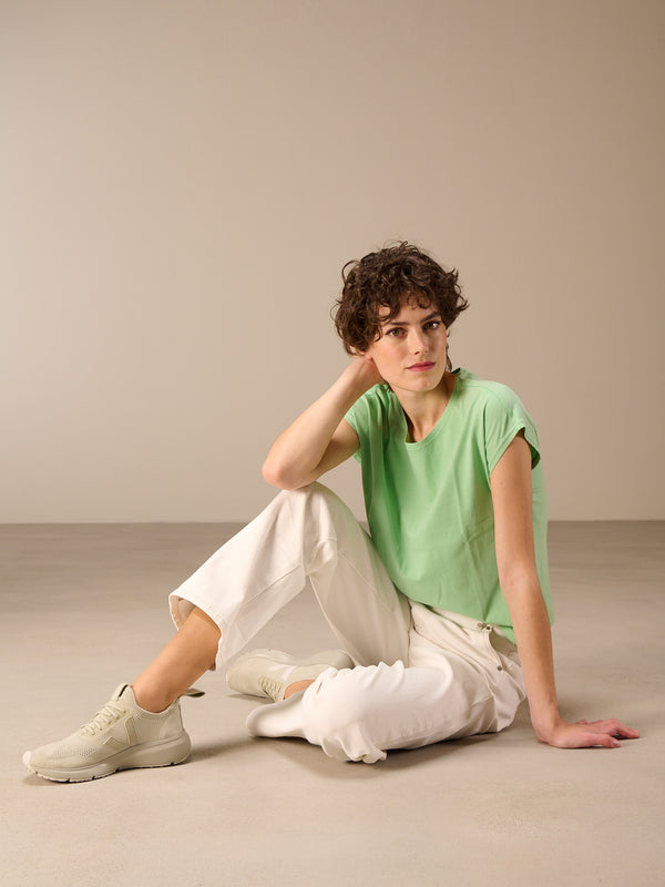 Cap sleeve shirt