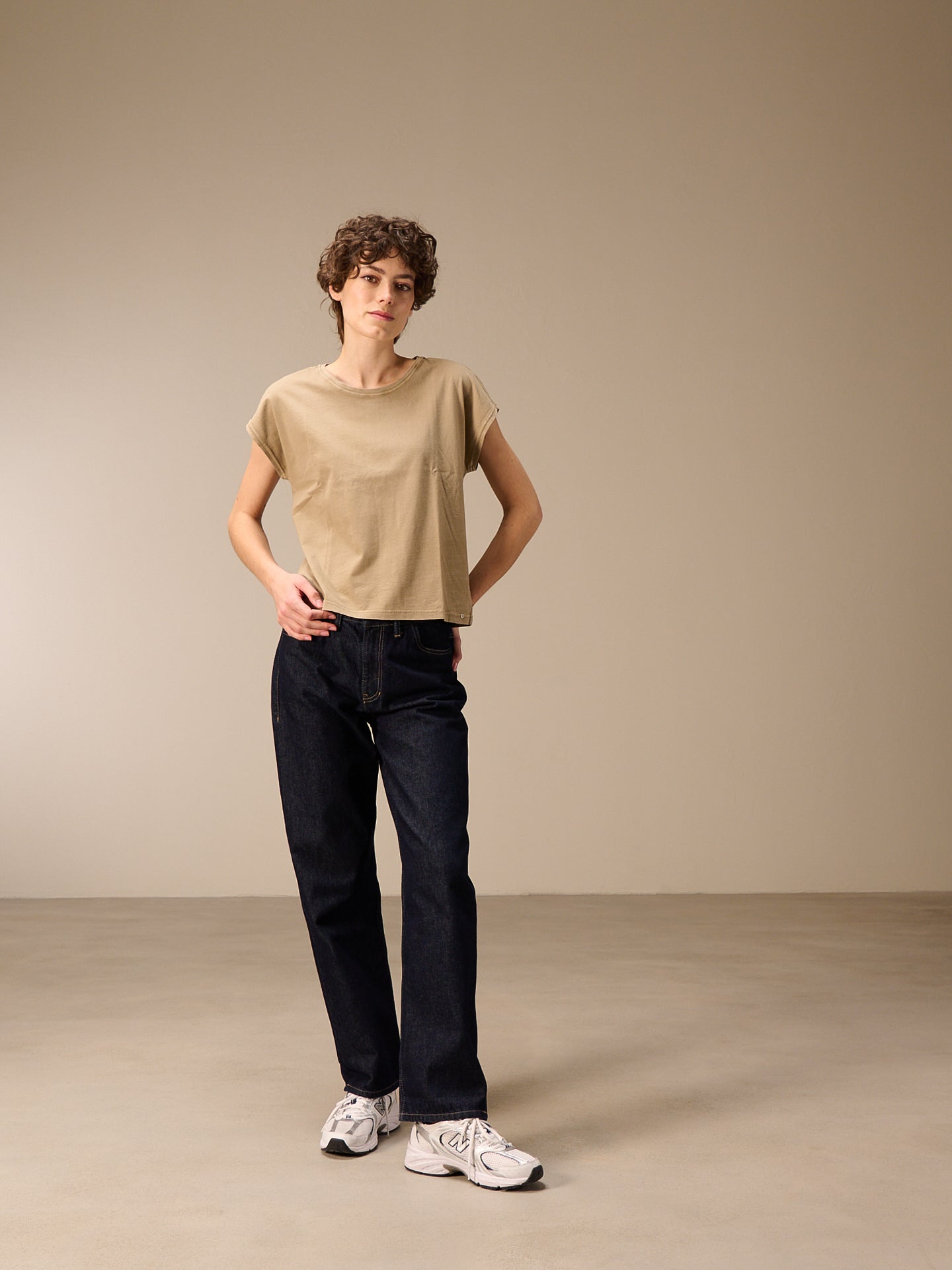 Cap sleeve shirt