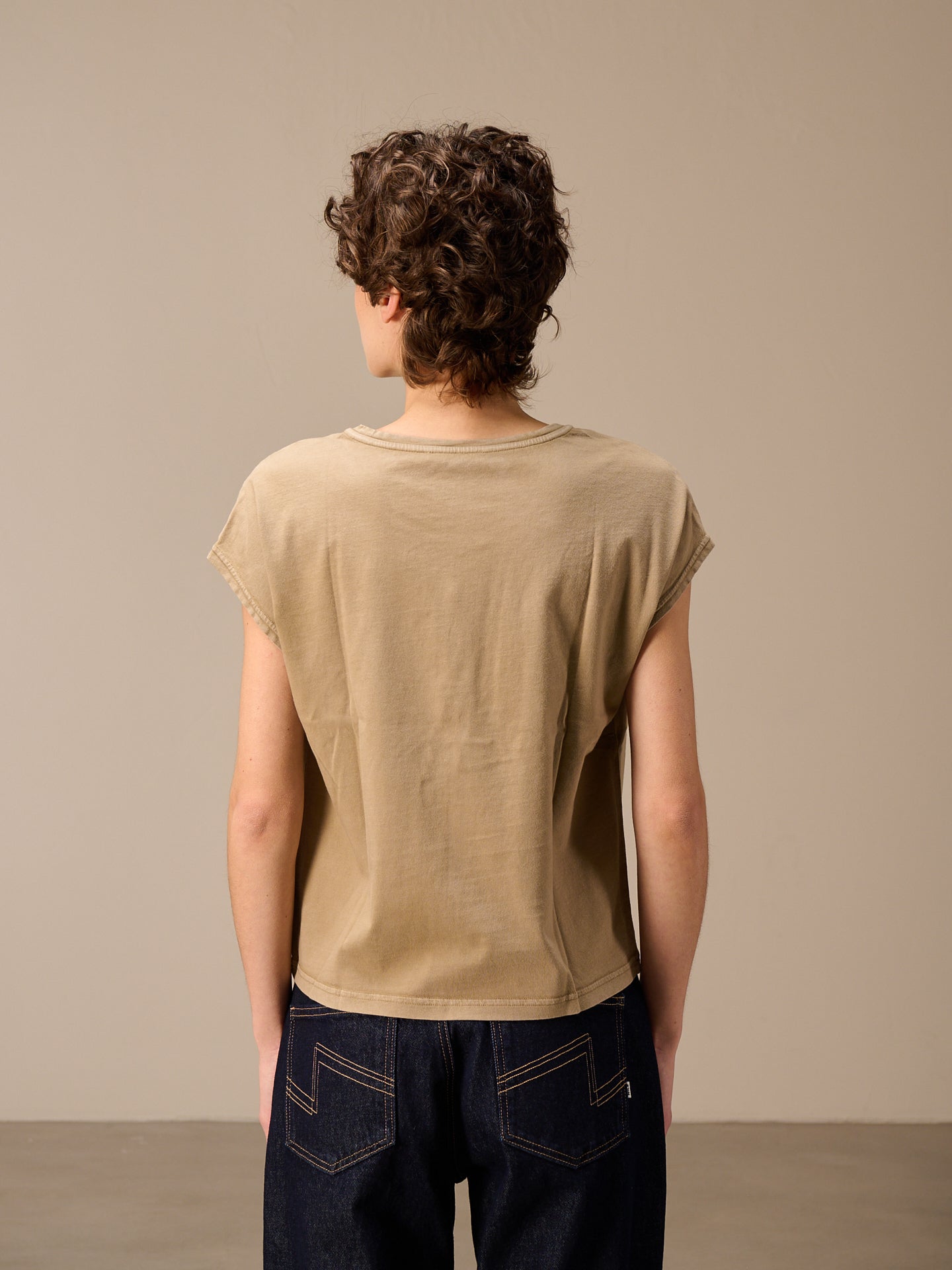 Cap sleeve shirt