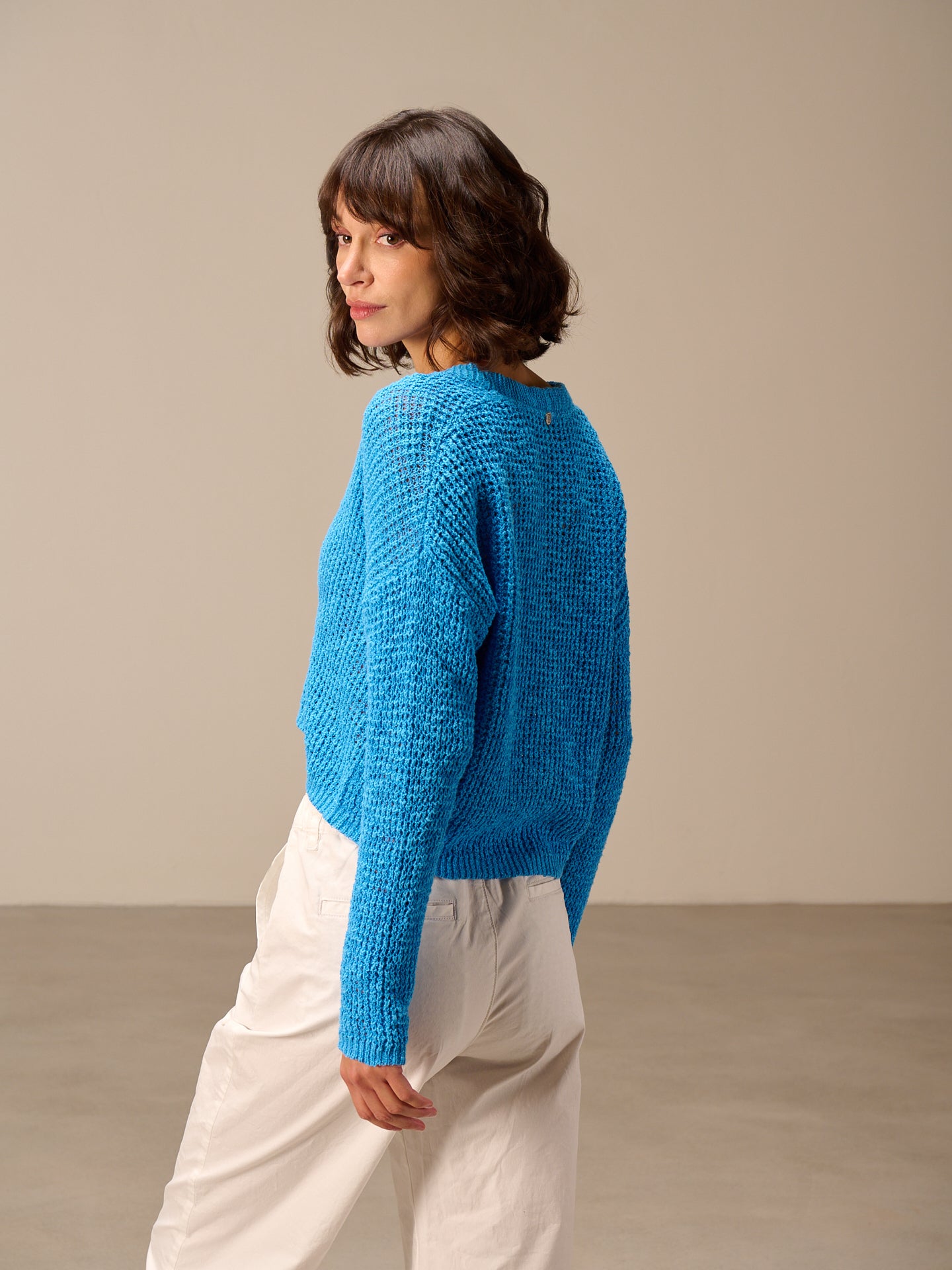 V-neck cardigan