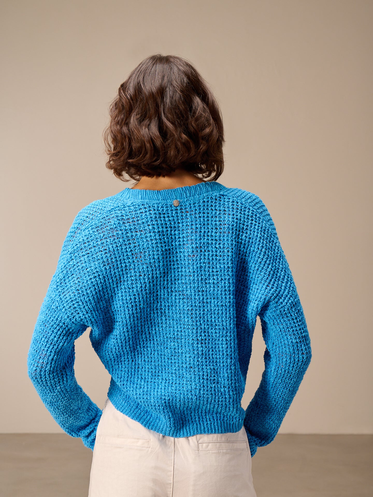 V-neck cardigan