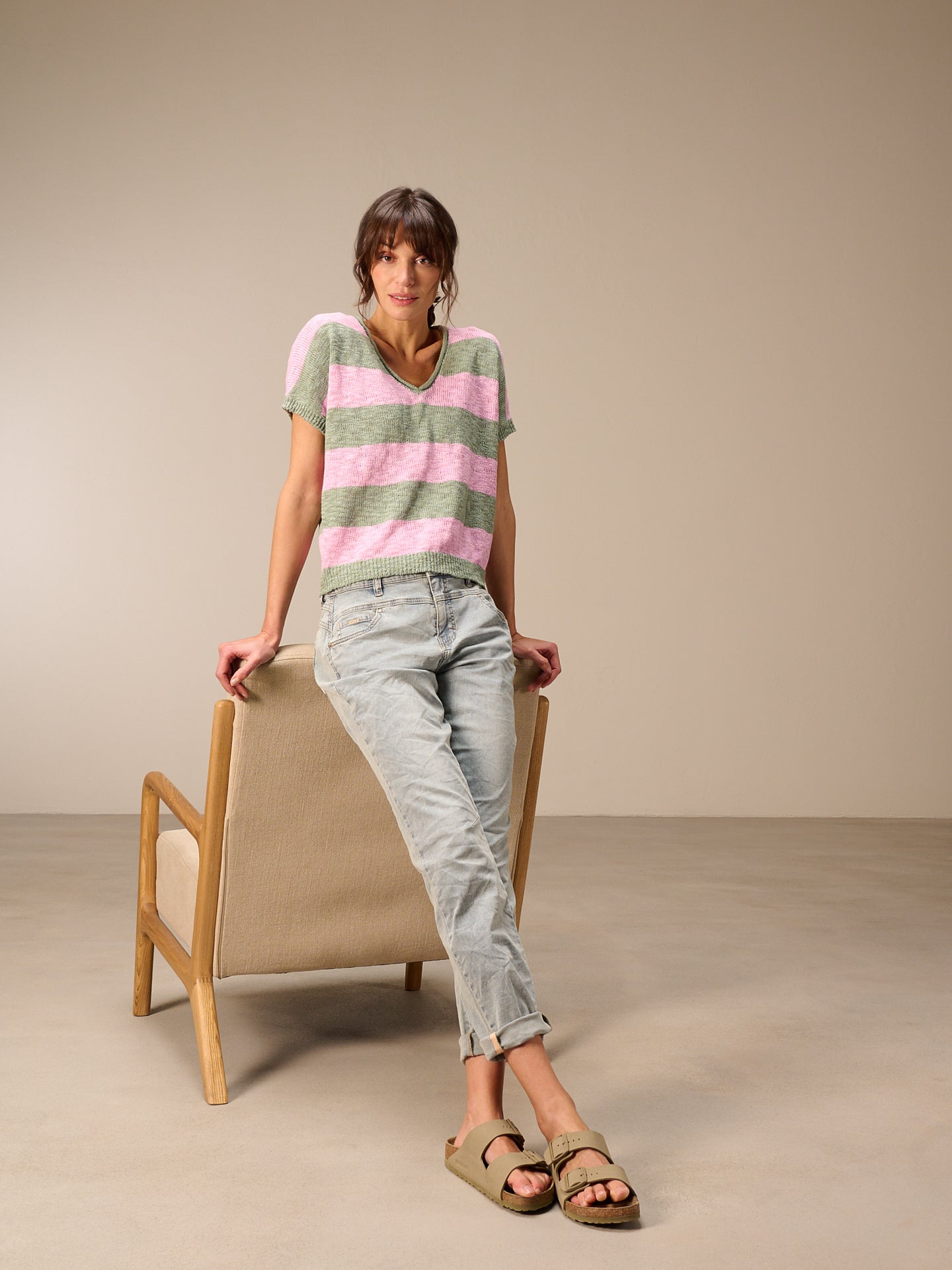 V-neck sweater vest
